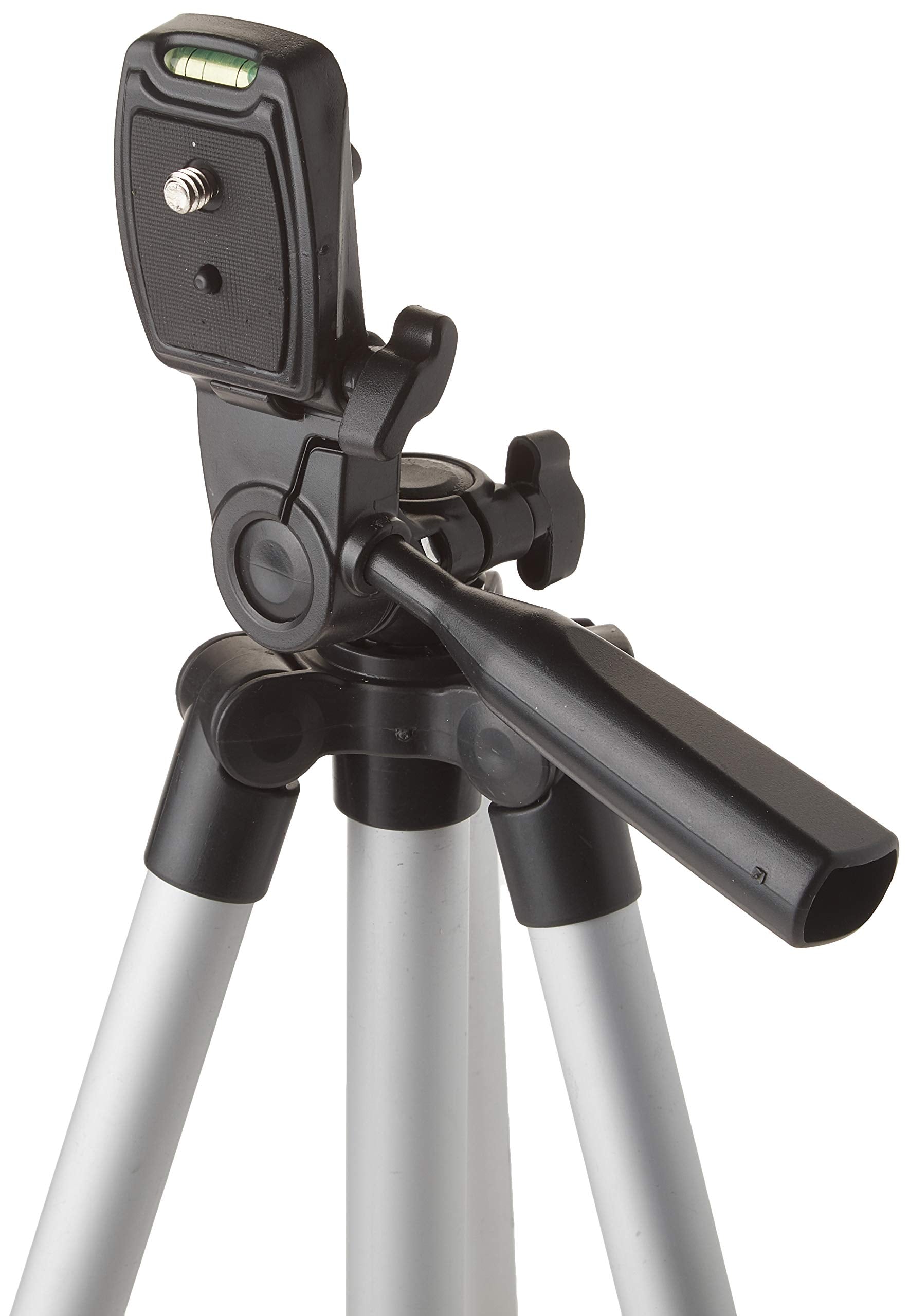 50 Inch Aluminum Camera Tripod for Canon, Nikon, Sony, Samsung, Olympus, Panasonic & Pentax + eCost Microfiber