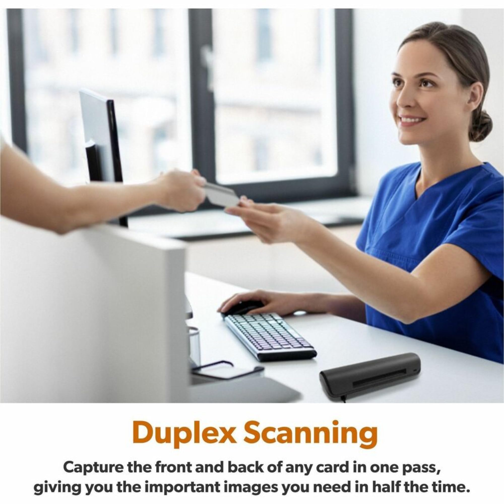 Ambir DS687 Duplex A6 Id Card Scanner