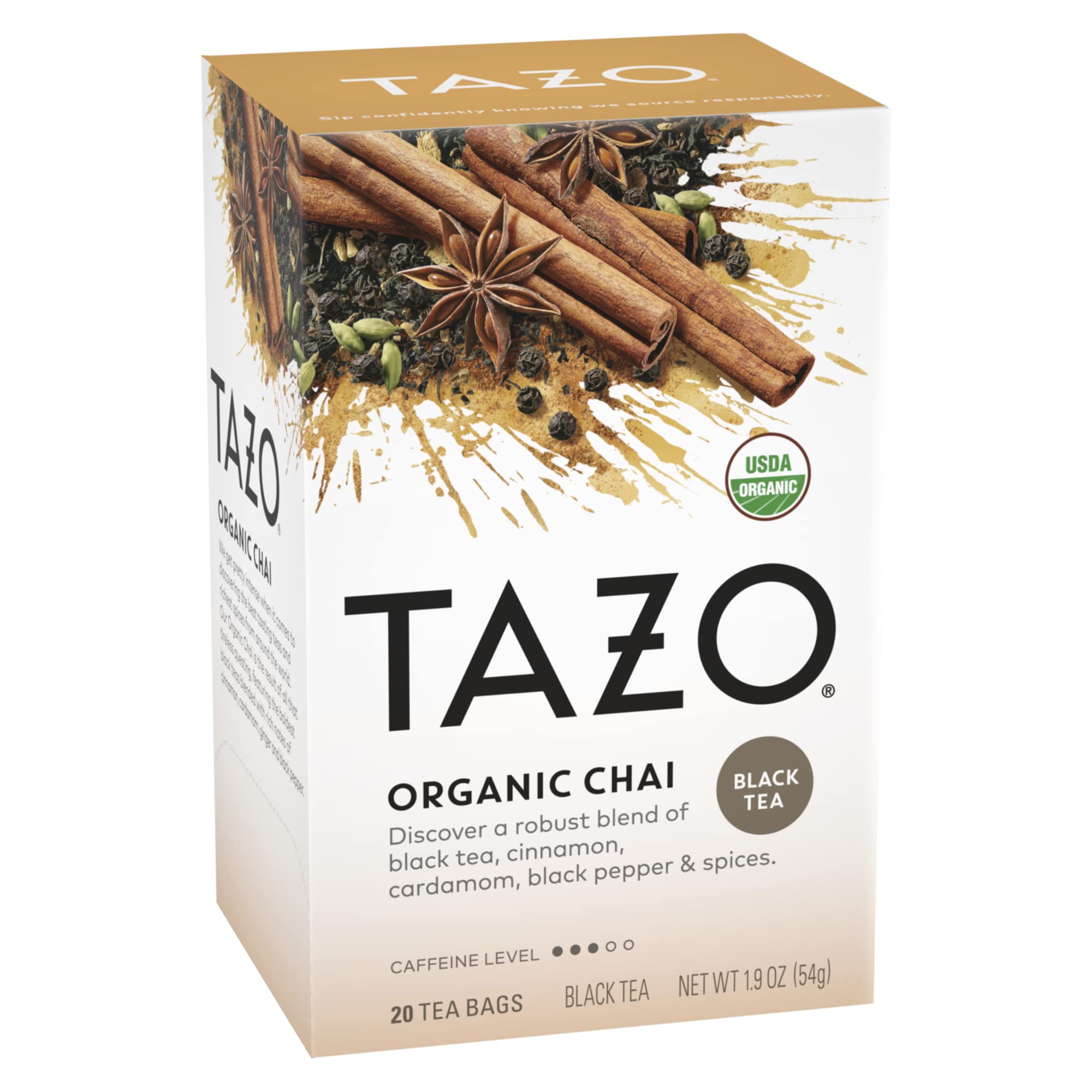 Tazo Organic Chai, 24 Tea Bags 2.3oz