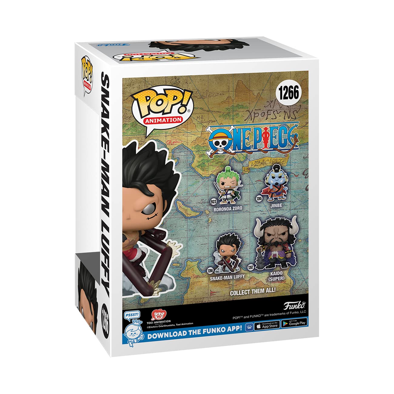 Funko POP! Animation: One Piece - Snake-Man Monkey D. Luffy - Collectable Vinyl Figure - Gift Idea - Official Merchandise - for Kids & Adults - Anime Fans - Model Figure for Collectors and Display