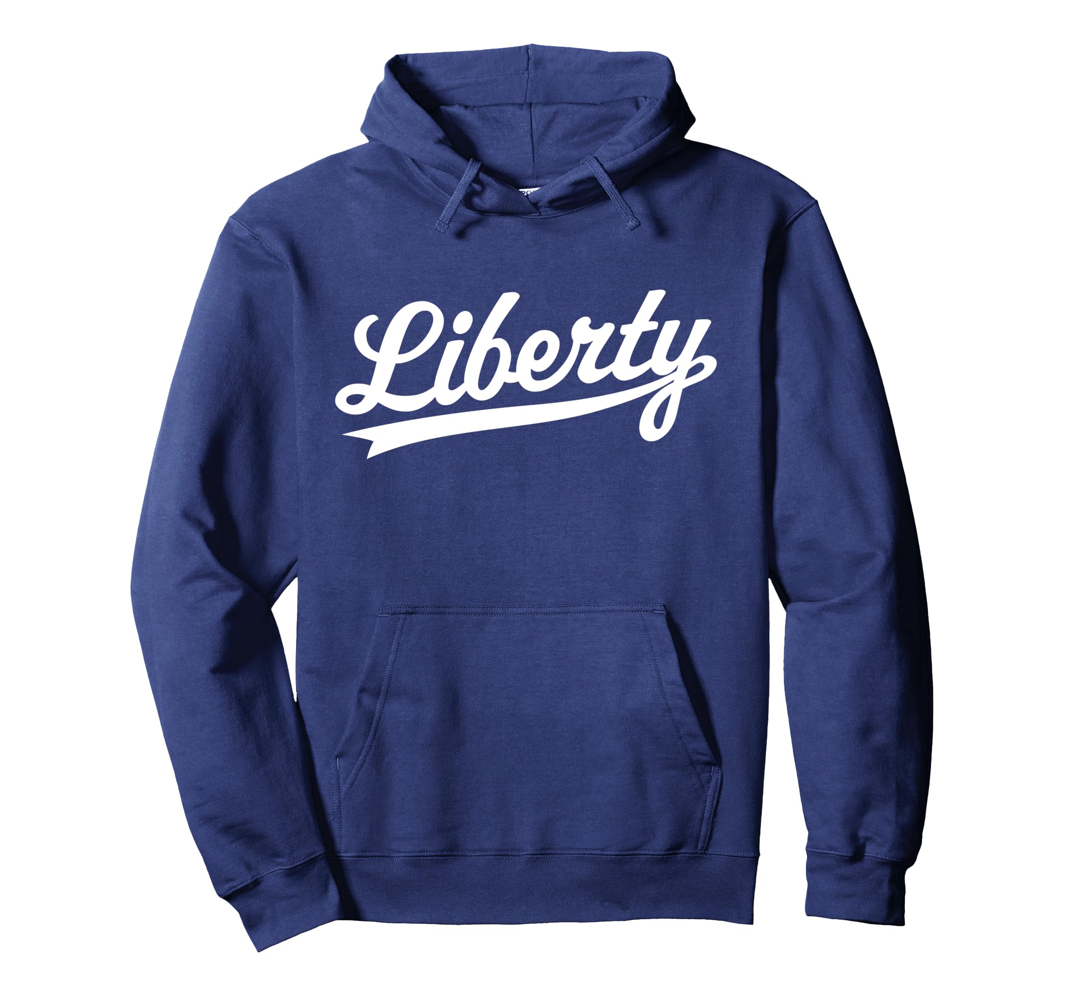 Liberty University Flames Script Pullover Hoodie