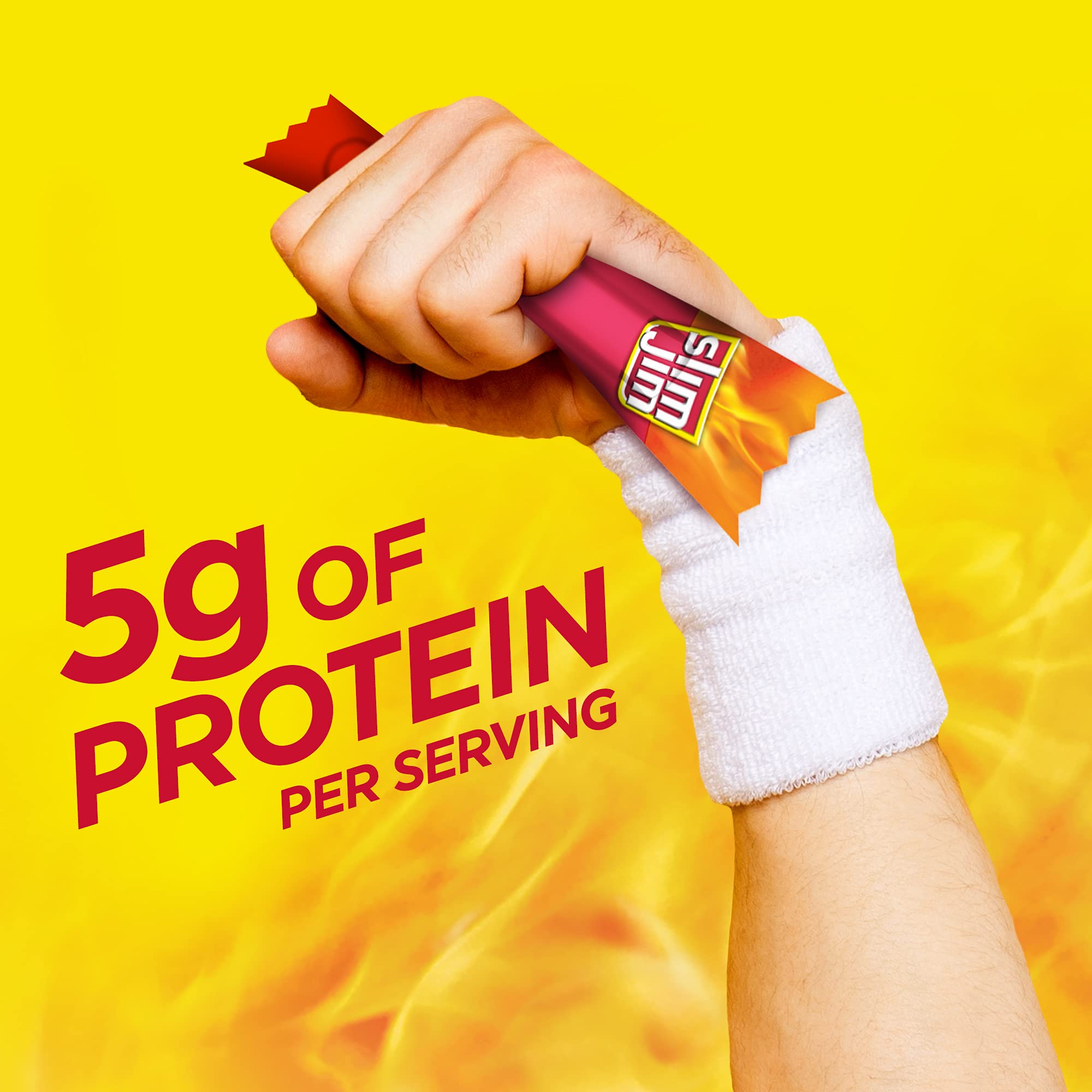 Slim Jim Smoked Meat Sticks, Original Flavor, 2g Protein Per Stick, Snack Size, Lunchbox Snack, 0.44 oz. (100 Count)