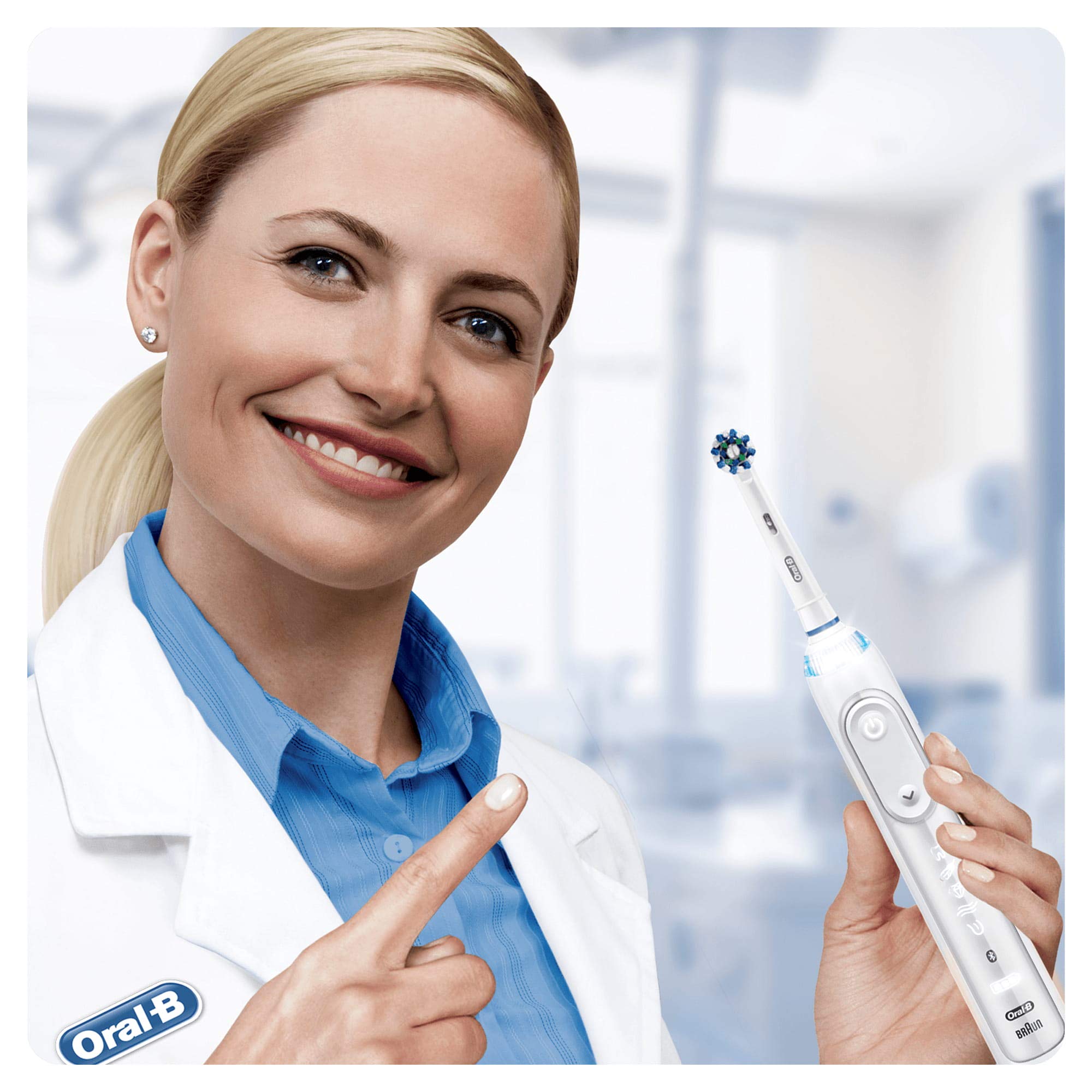Oral-B CrossAction Toothbrush Heads - 16 Degree Bristles for Superior Cleaning