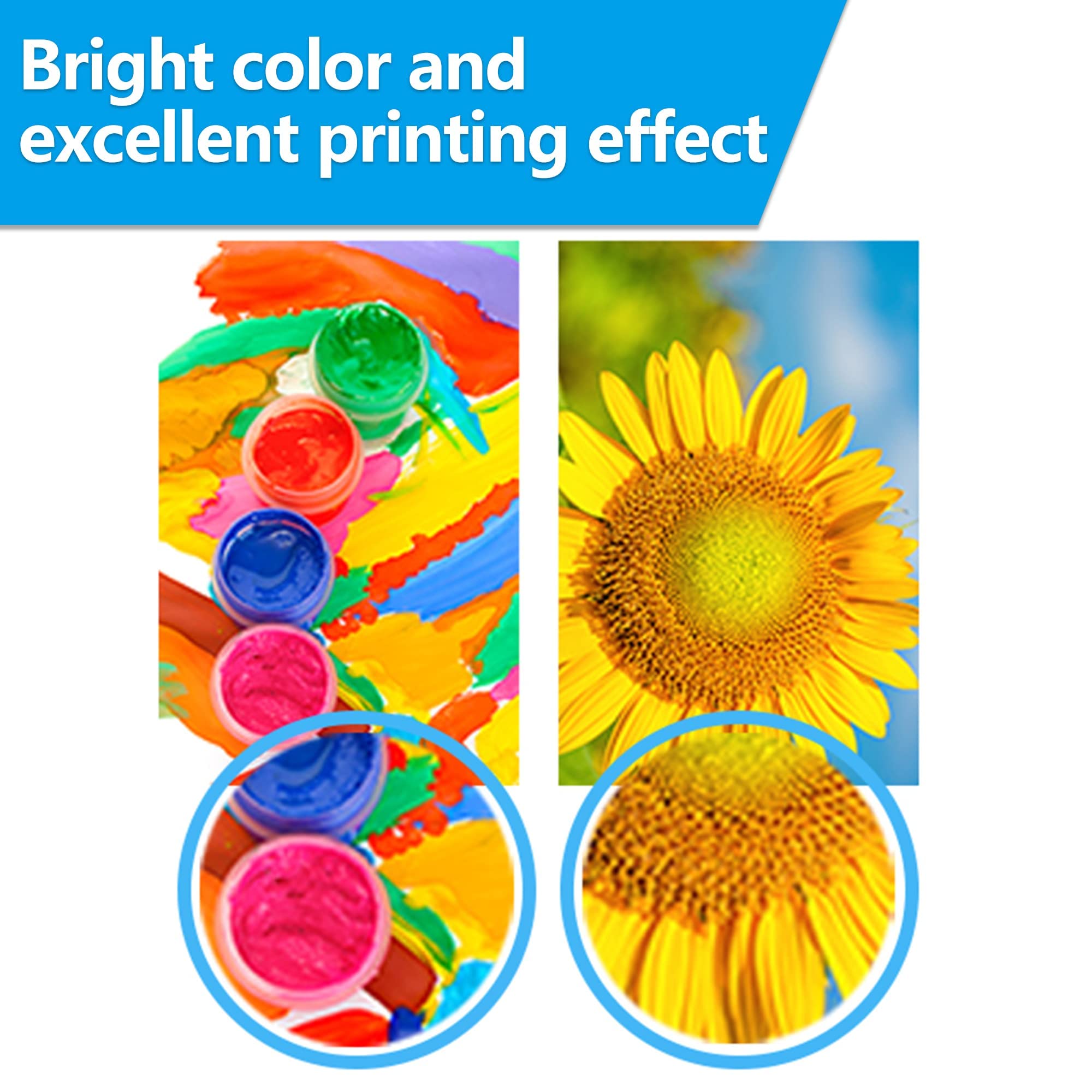 LCL GI-20 GI20 Ink Bottles Replacement for Canon 20 GI20 GI-20 Ink Refill Bottles Compatible with Canon PIXMA G5020 G6020 G7020 Printer (3-Pack,Cyan Magenta Yellow)