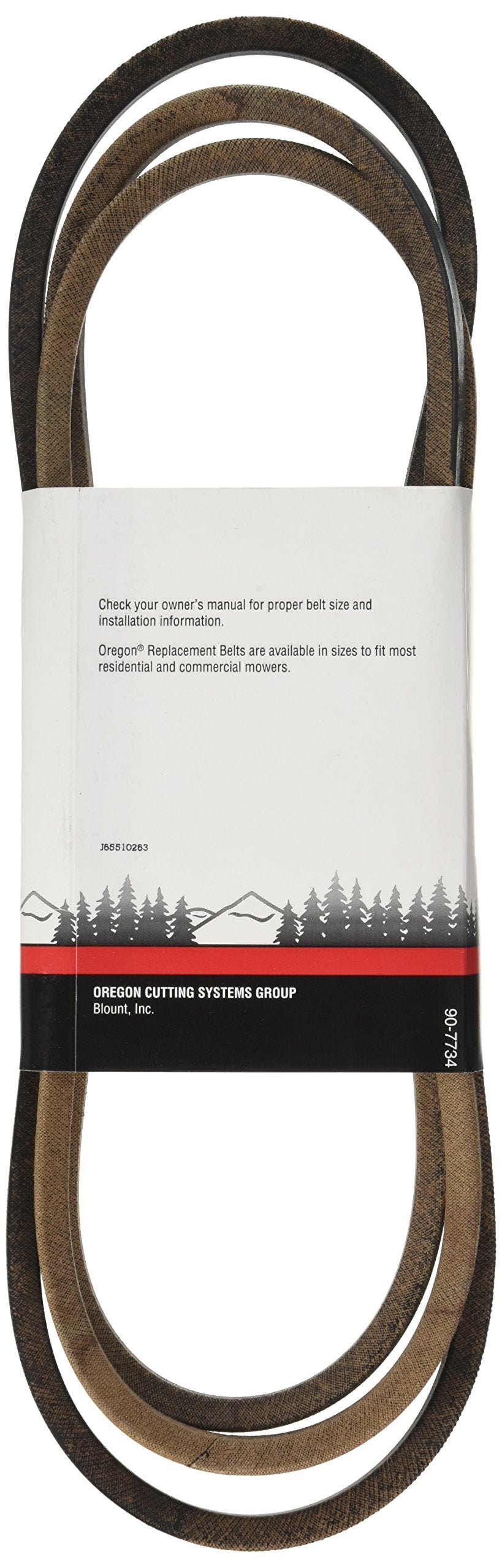 Oregon 75-895 1/2" by 101-1/4" Belt Lawn Mower Belts