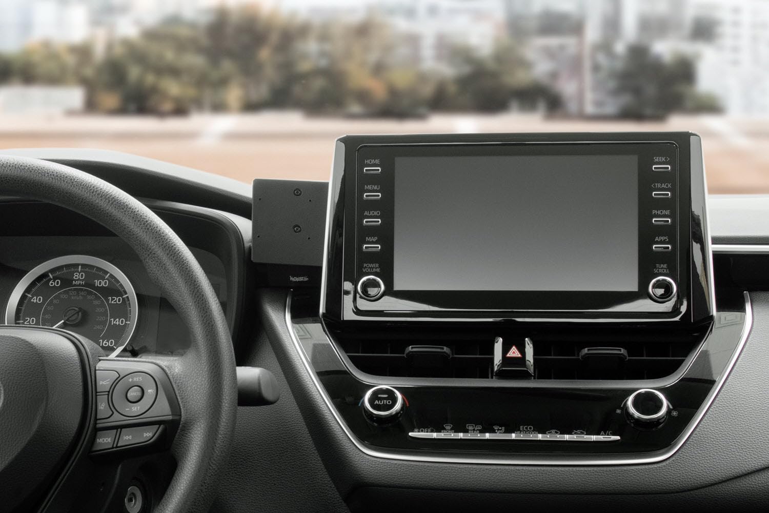 Scosche ProClip Center Dash Mount Compatible with 2019-2023 Toyota Corolla & 2022-2023 Toyota Corolla Cross with StuckUp Universal Phone Mount Bundle