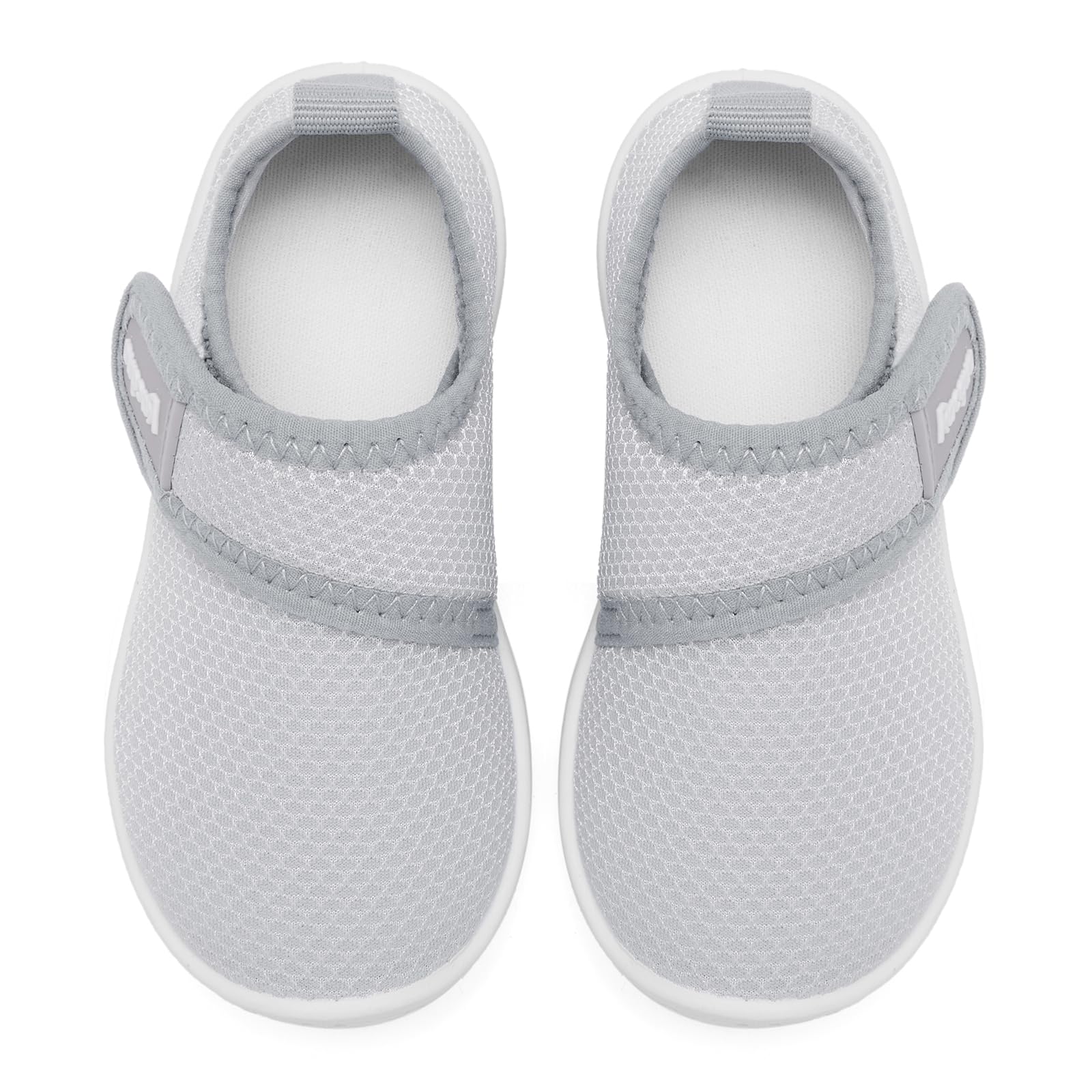Racqua Toddler Pool Girls Beach Quick Dry Water Shoes Pool Swimming Shoes Beach Boys Slip On Shoes Grey 6