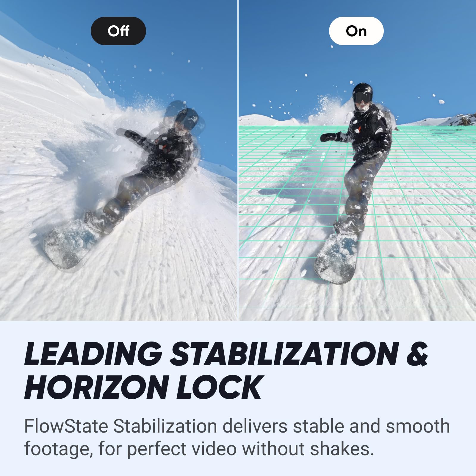 Insta360 X4 Snowboard Bundle - 8K Waterproof 360 Action Camera, 4K Wide-Angle Video, Invisible Selfie Stick Effect, Removable Lens Guards, 135 Min Battery Life, AI Editing, No Micro SD Card