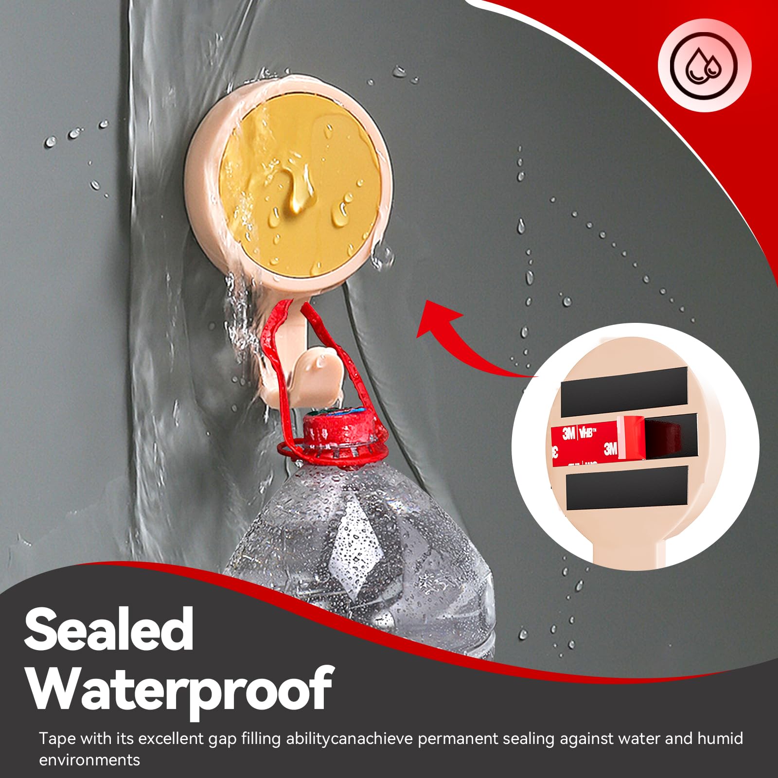 PHIXBEAR 2 Rolls Car Double Sided Tape High Temperature Resistant Heavy Duty, Made of 3M, 19.7 Ft X 0.6 ", Strong Adhesion and Multi-Purpose Automotive Parts Mounting Tape