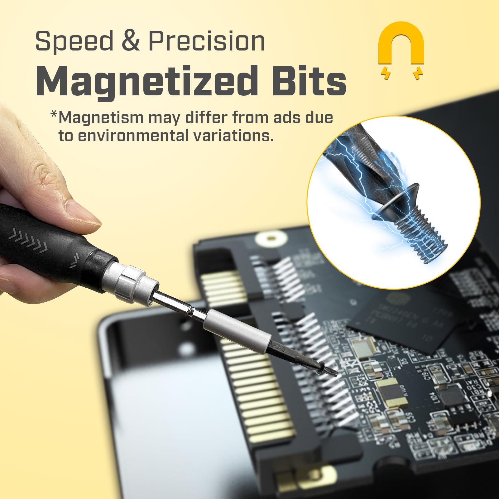 ironcube Precision Screwdriver Set, Laptop Tool Kit, 145 in 1 Professional Computer Screwdrivers Repair Kit with T5 T6 Torx Screwdriver for Eyeglass, Phone, Watch, Switch, Rc Car, Toys