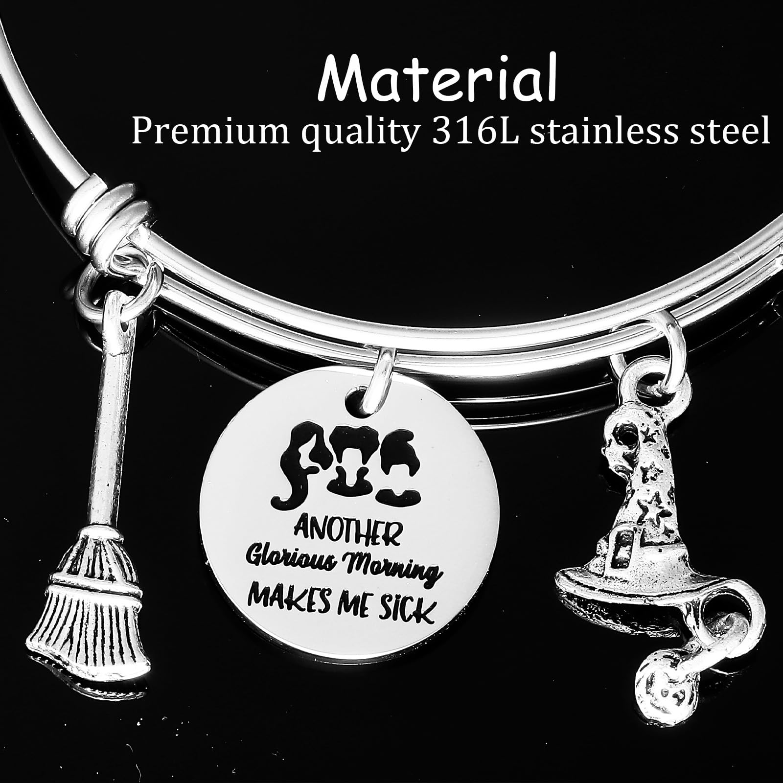 AHAETH Another Glorious Mornings Makes Me Sick Jewelry For Movie Lovers Magical Bracelets