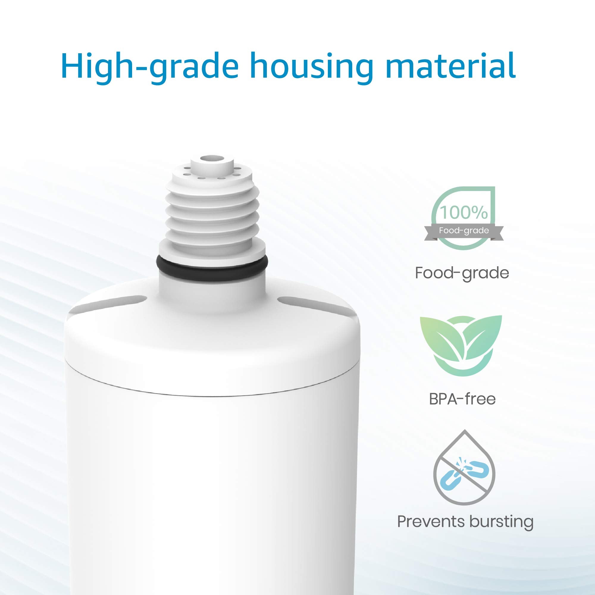 AQUA CREST AP431 Replacement for Aqua-Pure AP430SS, Whole House Scale Inhibitor Water Filter, Helps Prevent Scale Build Up On Hot Water Heaters and Boilers, Pack of 1