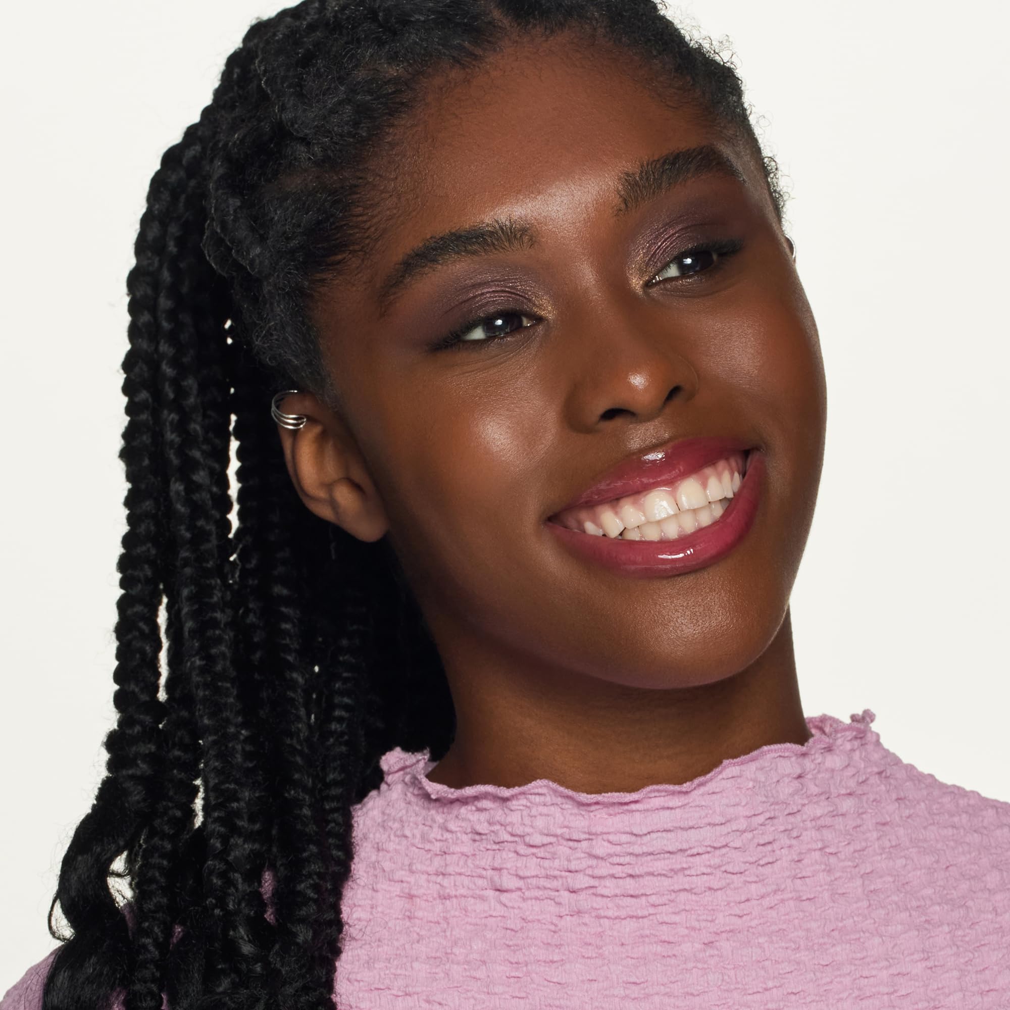 essence | Hydra Kiss Lip Oil | Vegan & Cruelty Free (03 | Pink Champagne)