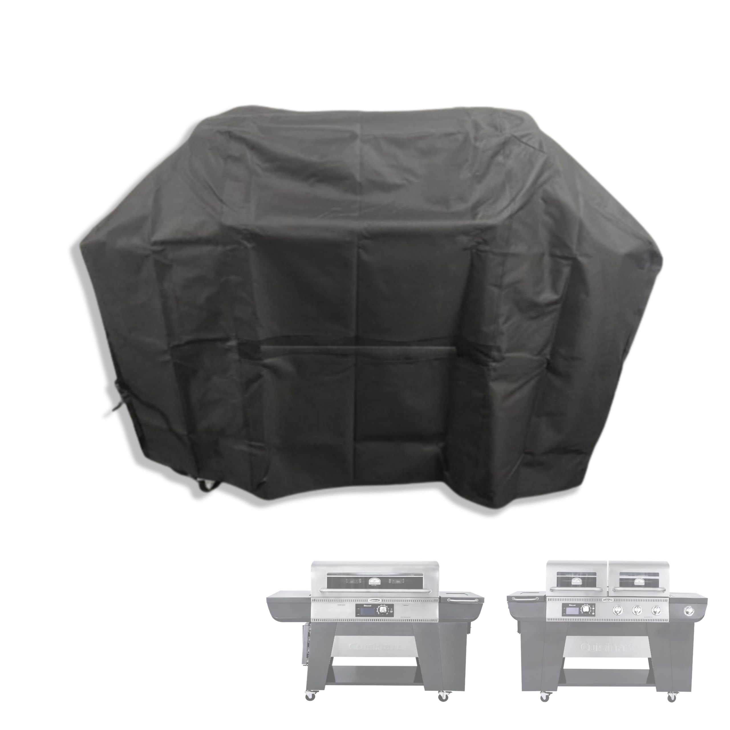 Premium Gas Grill Cover Replacement for Cuisinart Woodcreek 4-in-1 Pellet Grill. Also for Pit Boss Pro Series 1600 Elite & Competition Series 1600 & Titan Wood Pellet Grill Accessories Cover