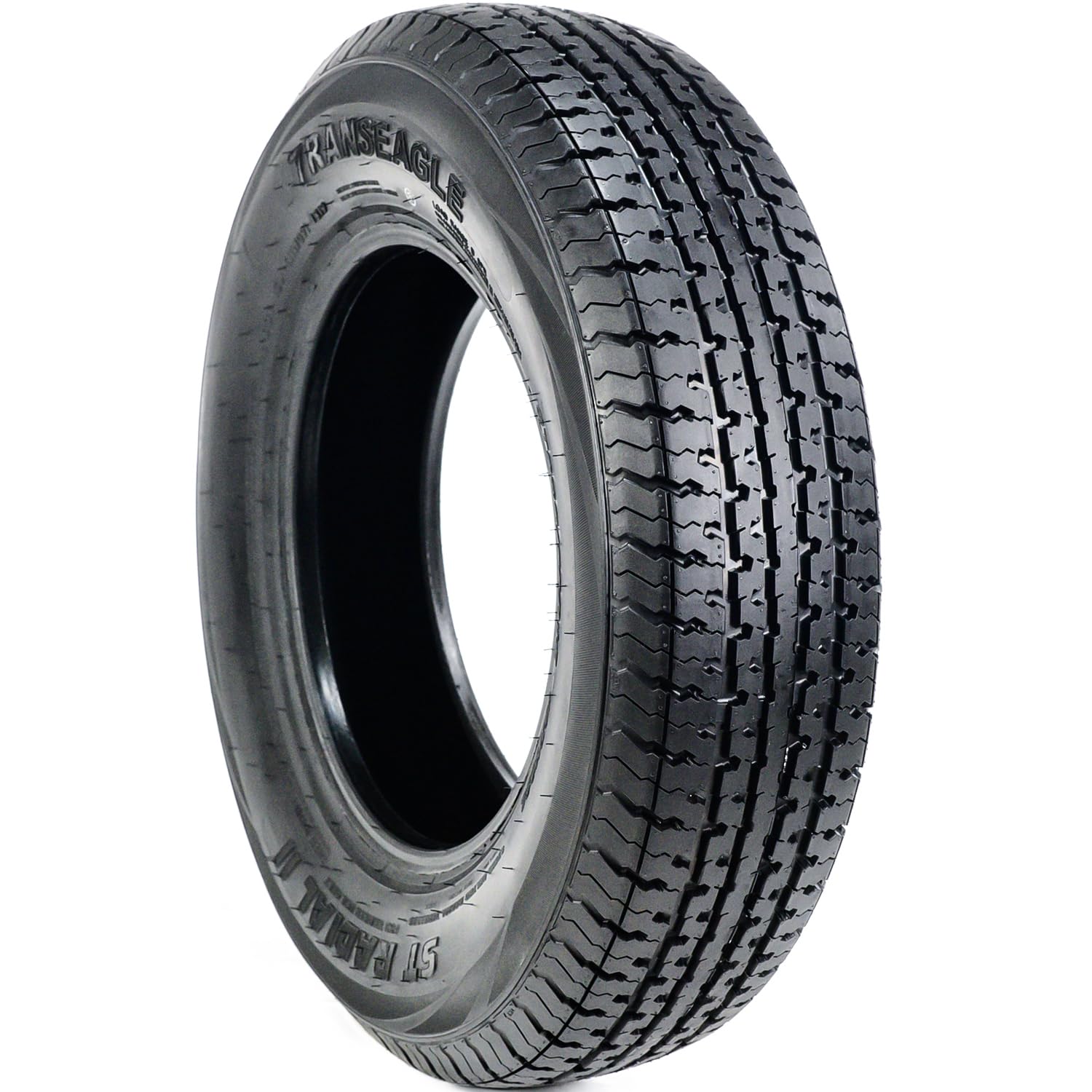 Set of 4 (FOUR) Transeagle ST Radial II Premium Trailer Radial Tires-ST225/75R15 225/75/15 225/75-15 117/112L Load Range E LRE 10-Ply BSW Black Side Wall