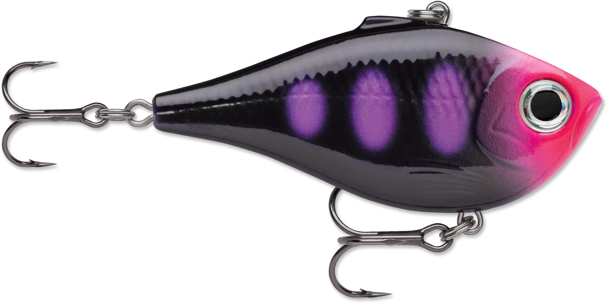 Rapala Rippin' Rap, Fishing Lure, Hard Bait, 2-1/2", Black Light