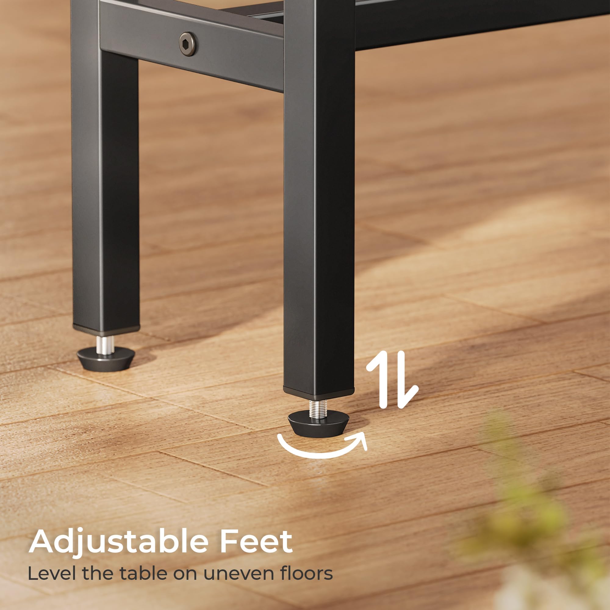 SUPERJARE 5.9 Inch Narrow Console Table with Outlet, Sofa Table Set of 2, Total Length 78.8'', Behind Couch Table, Long Entryway Tables with Charging Station, for Living Room, Hallway, Rusitc Brown