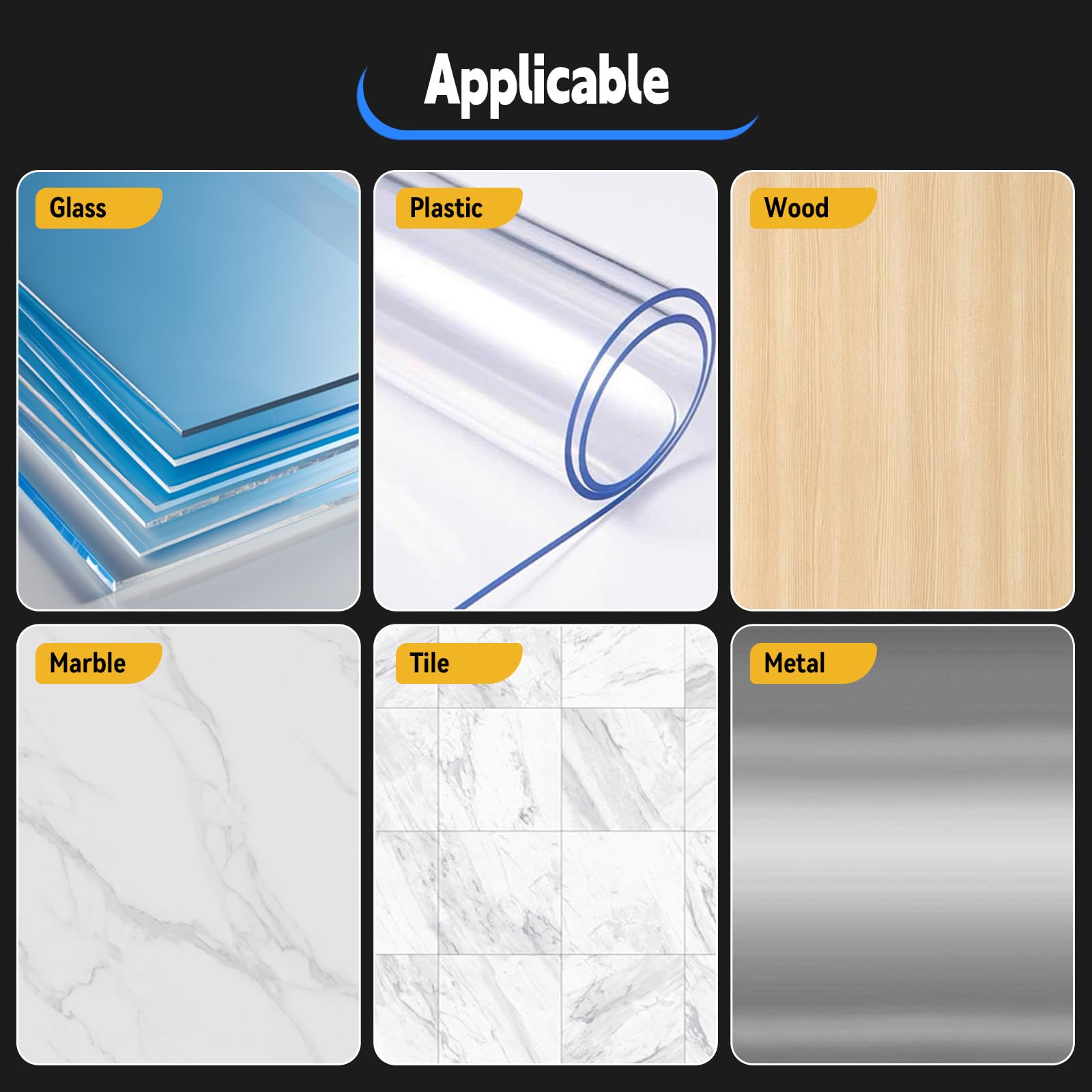 PHIXBEAR 16 Pcs Dual Lock Reusable Double Sided Tape Fasteners Made of 3M, Heavy-Duty EZ Pass/IPass/IZoom/SunPass Mounting Strips Waterproof and Heat-Resistant for Indoor and Outdoor Use, 1in x 2in