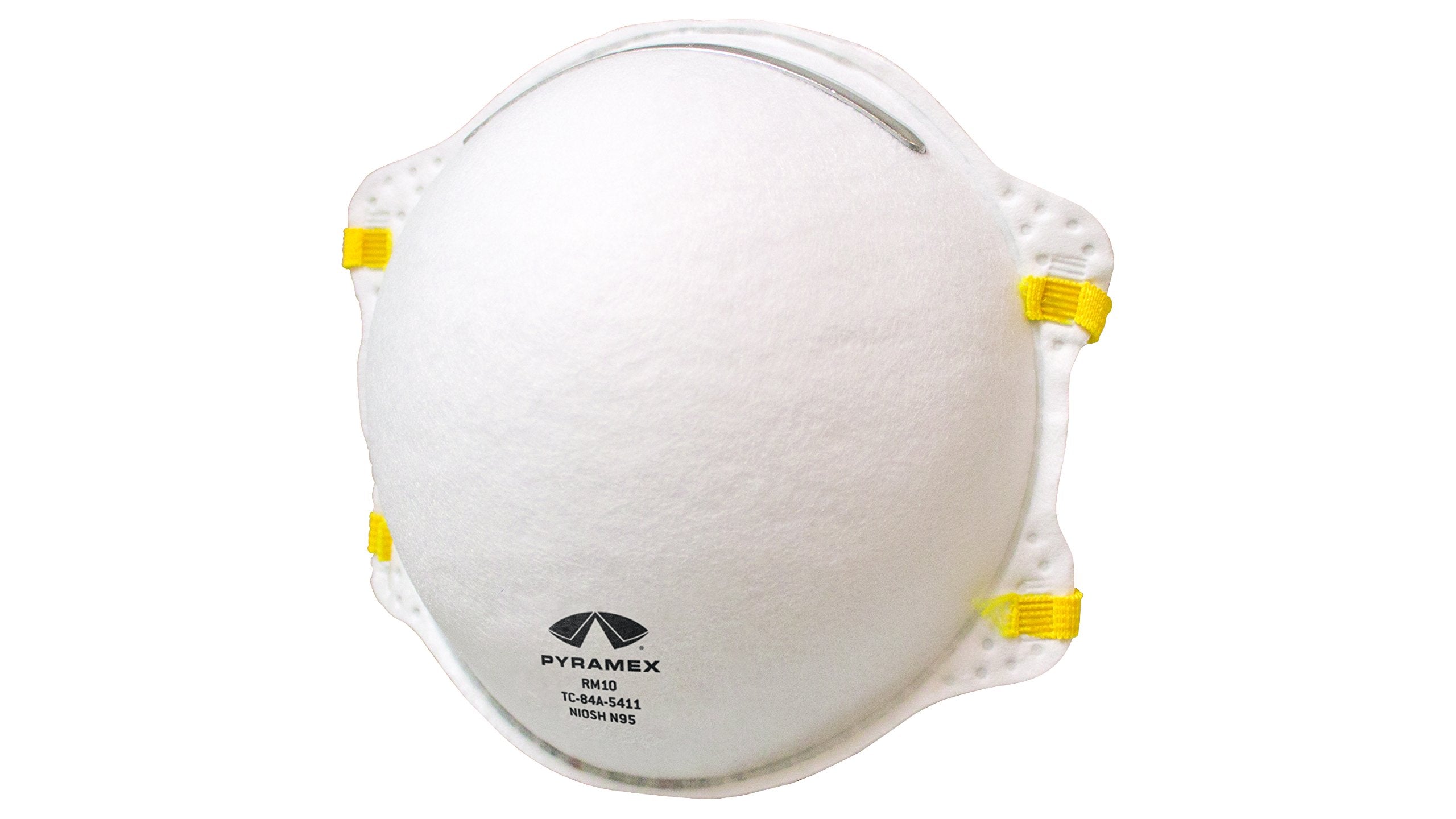 Pyramex RM10 N95 Particulate Dust Masks Cone Respirator Masks (20 Pack)