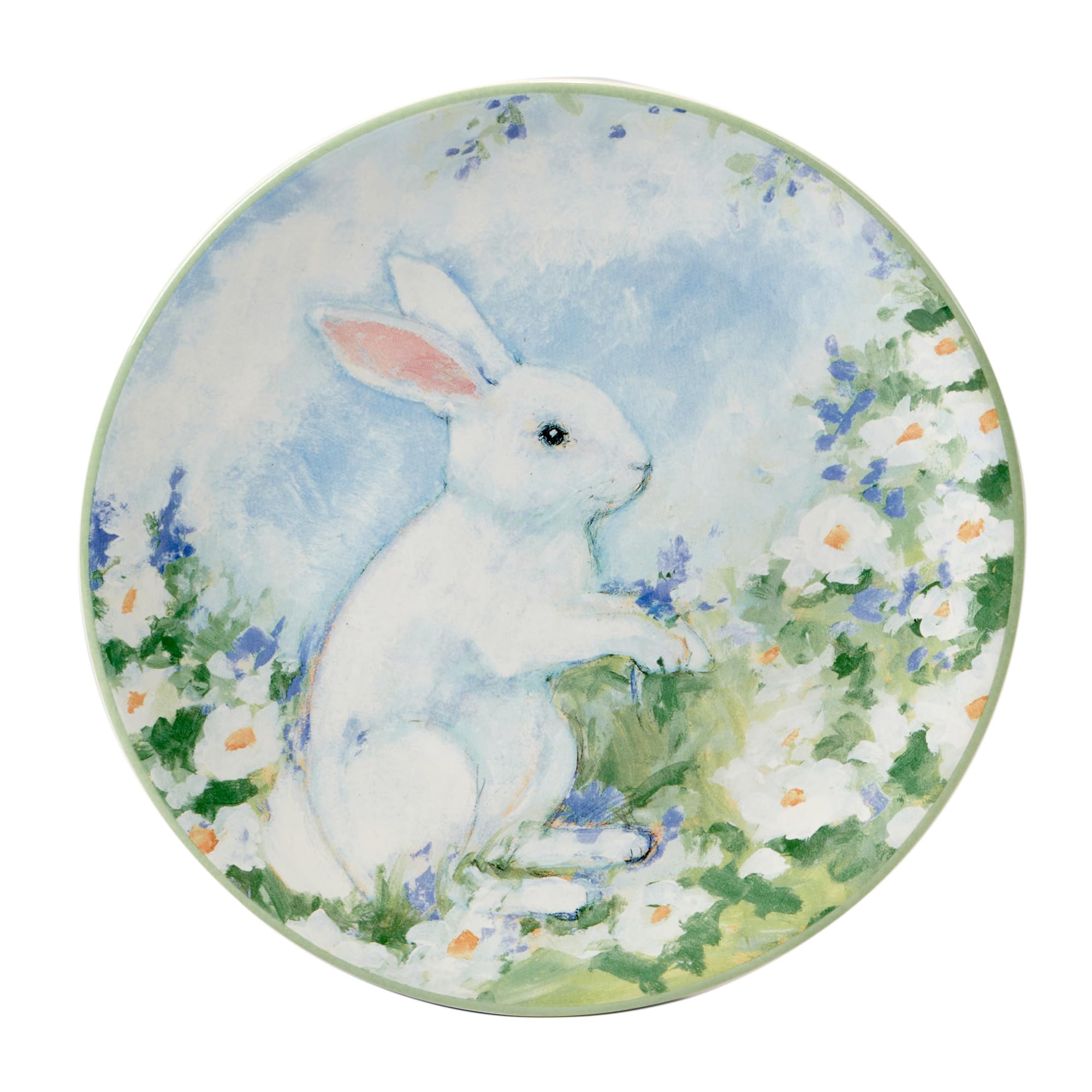 Cerified International Certified International Easter Morning 9" Dessert/Salad Plates, Set of 4, Multicolor