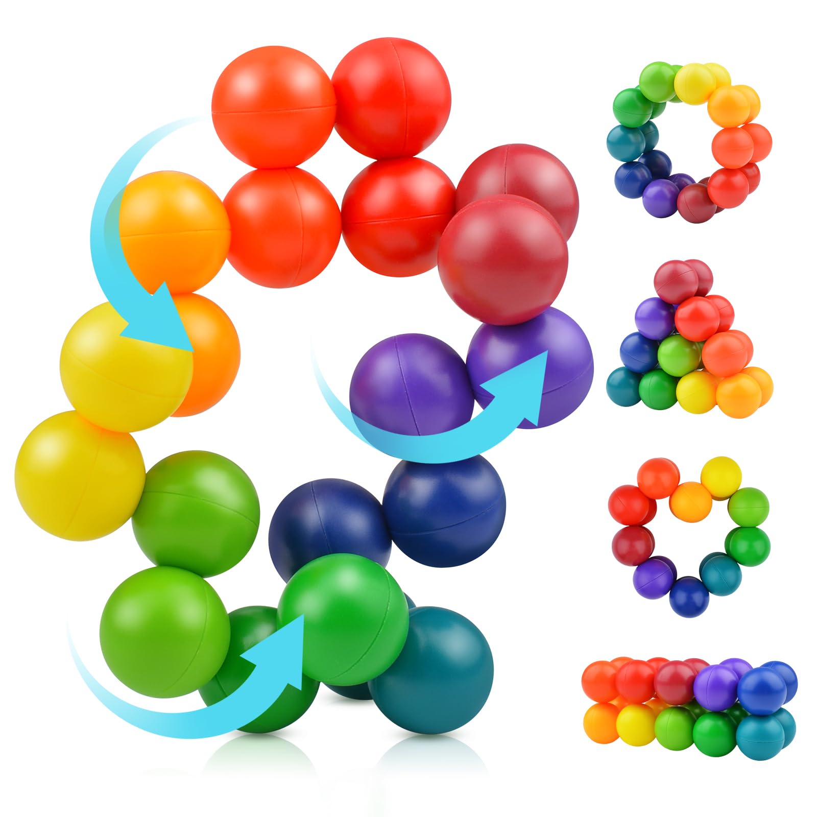 Yrissmiss Autism Sensory Toys for Autistic Children, Fidget Toys for Adults Kids , Autism Toy for Toddlers 3-4,Christmas Stocking Stuffers Present,Airplane Car Travel for Kids Ages 3-5