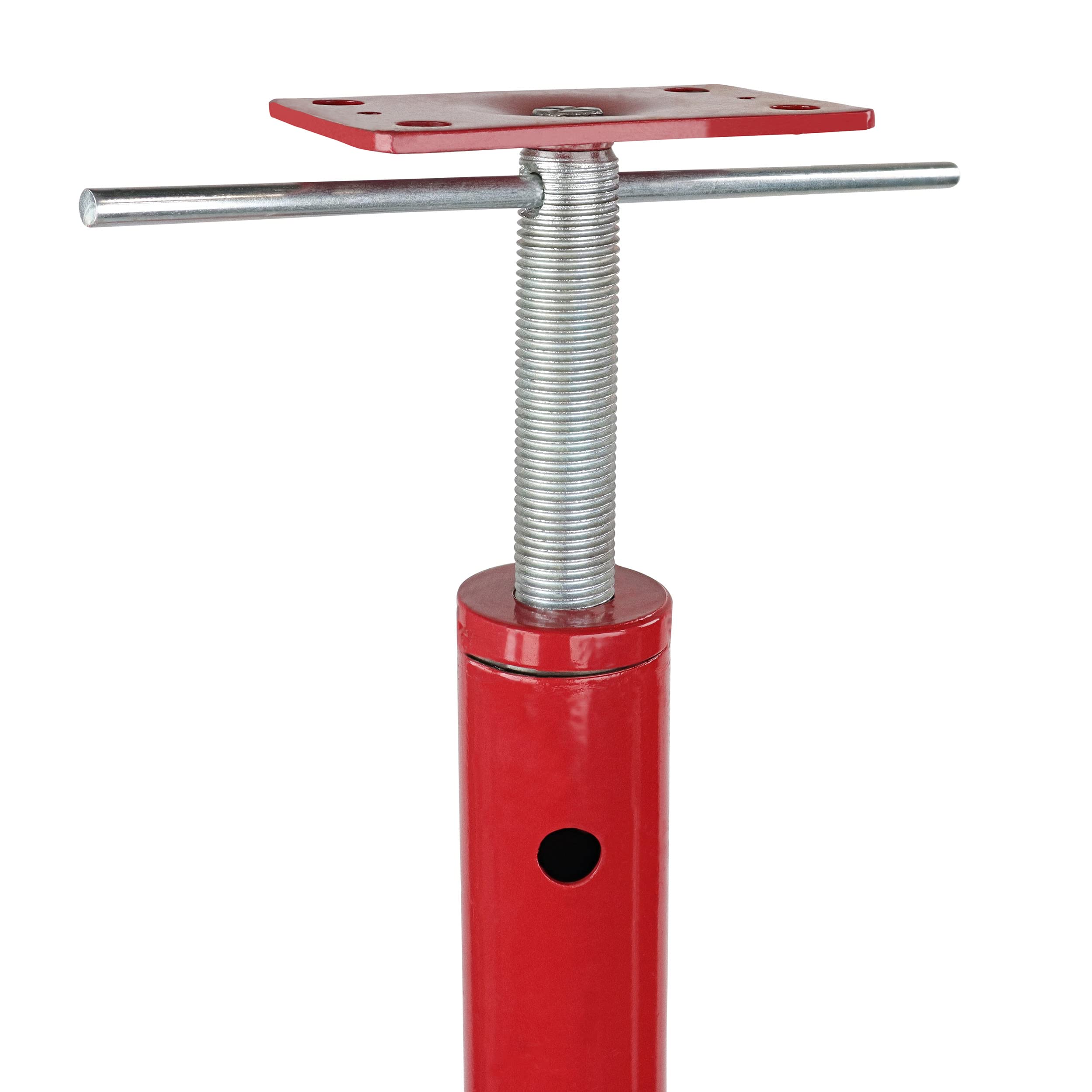 BISupply Basement Floor Jack 19” - 36” Adjustable Support Beam House Jack Post - Floor Lifting Joist Beam Brace for Cellar Ceiling 9700 lbs Max Capacity Screw Pole Jack - 6 Pack