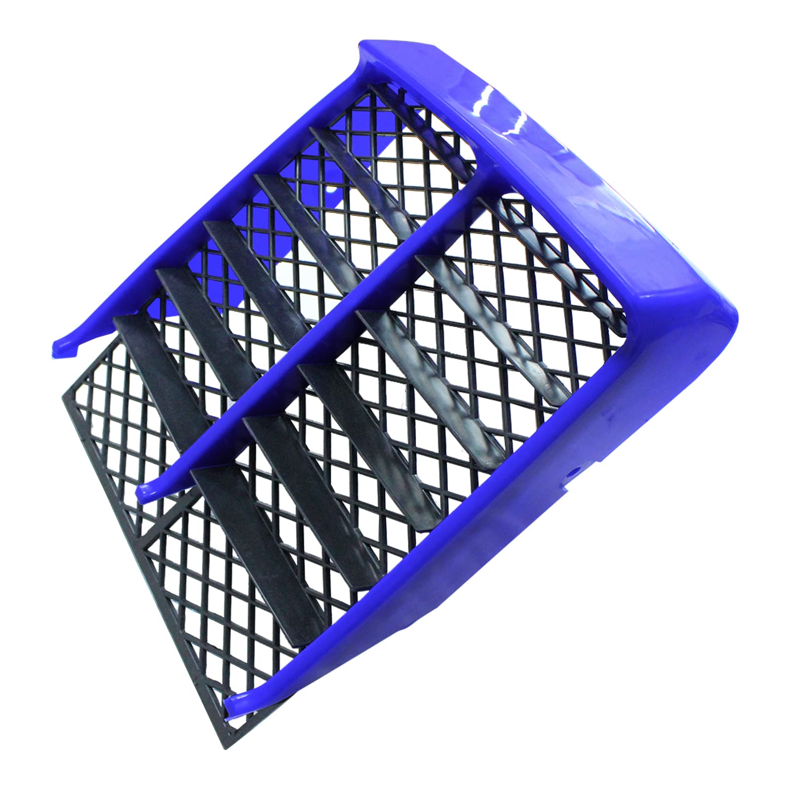 Blue Radiator Cover Grill Front Panel - Front Plastic Radiator Cover & Grille Compatible With 1987-2006 Yamaha Banshee YFZ350…