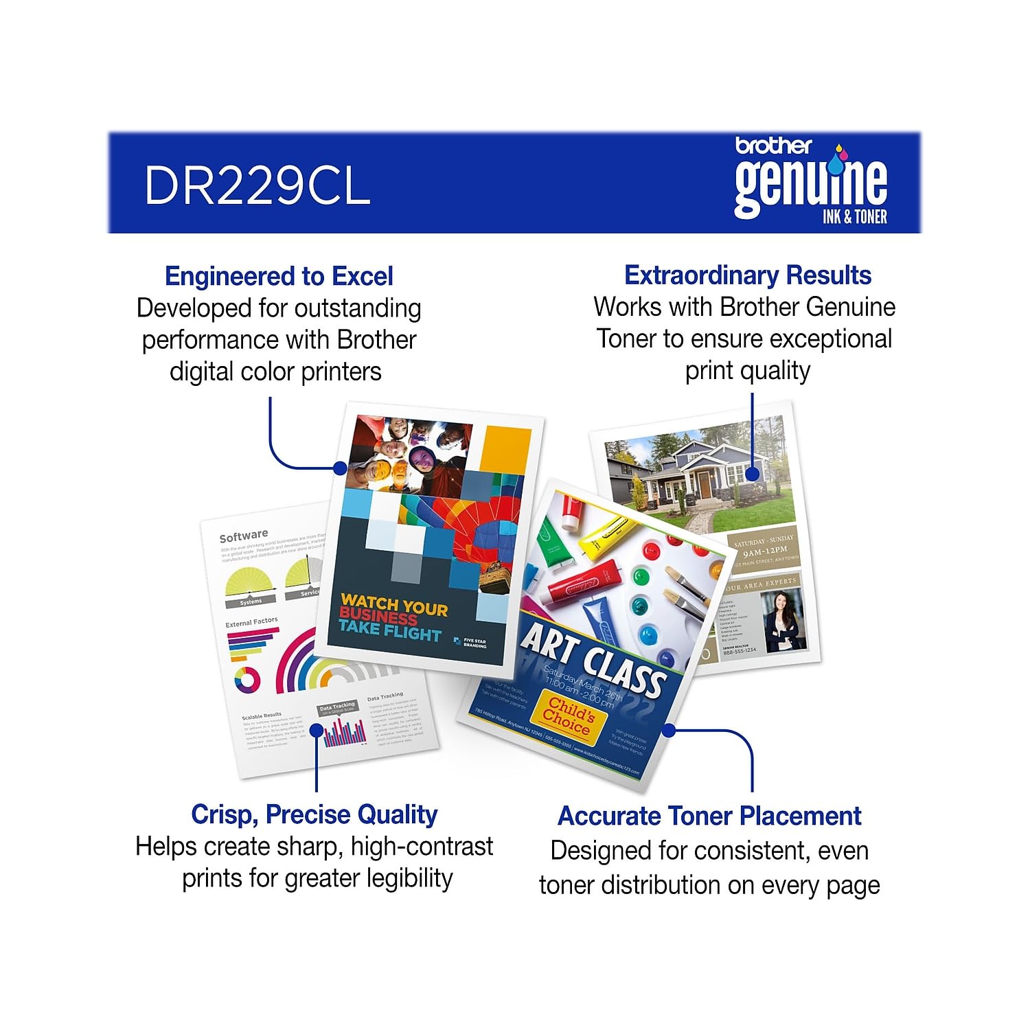 Brother Genuine DR229CL Drum Unit