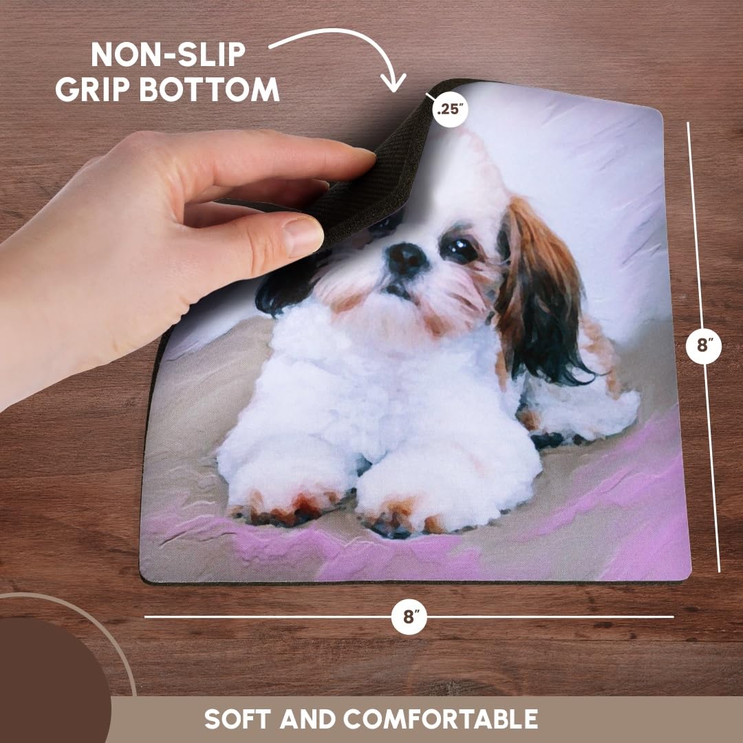 Hanalei Bay, Kauai island, Hawaii, USA - US12 DFR0130 - Mouse Pad, 8 by 8 inches (mp_143906_1)