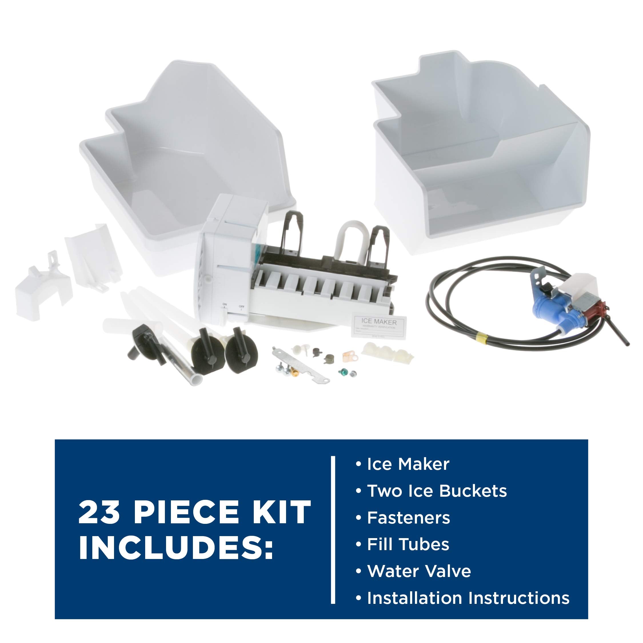 General Electric Refrigerator IM6D Icemaker Kit, White