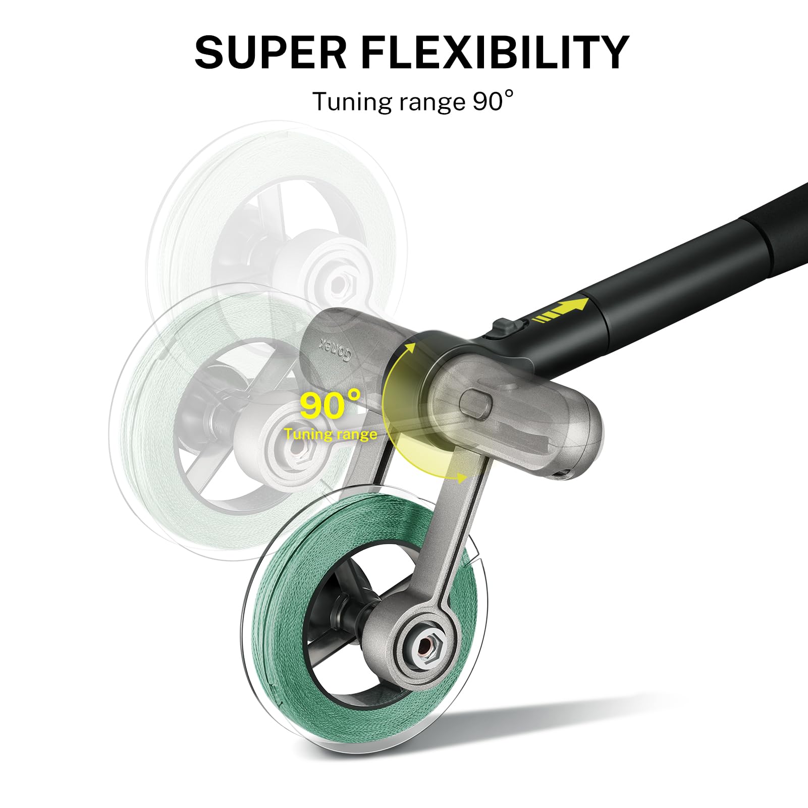 Gonex Fishing Line Spooler with Unwinding, No Line Twist, Adjustable Line Winder for Spinning, Cast, Spincast Reels, Spool Spooling Station System, Function Installation-Free