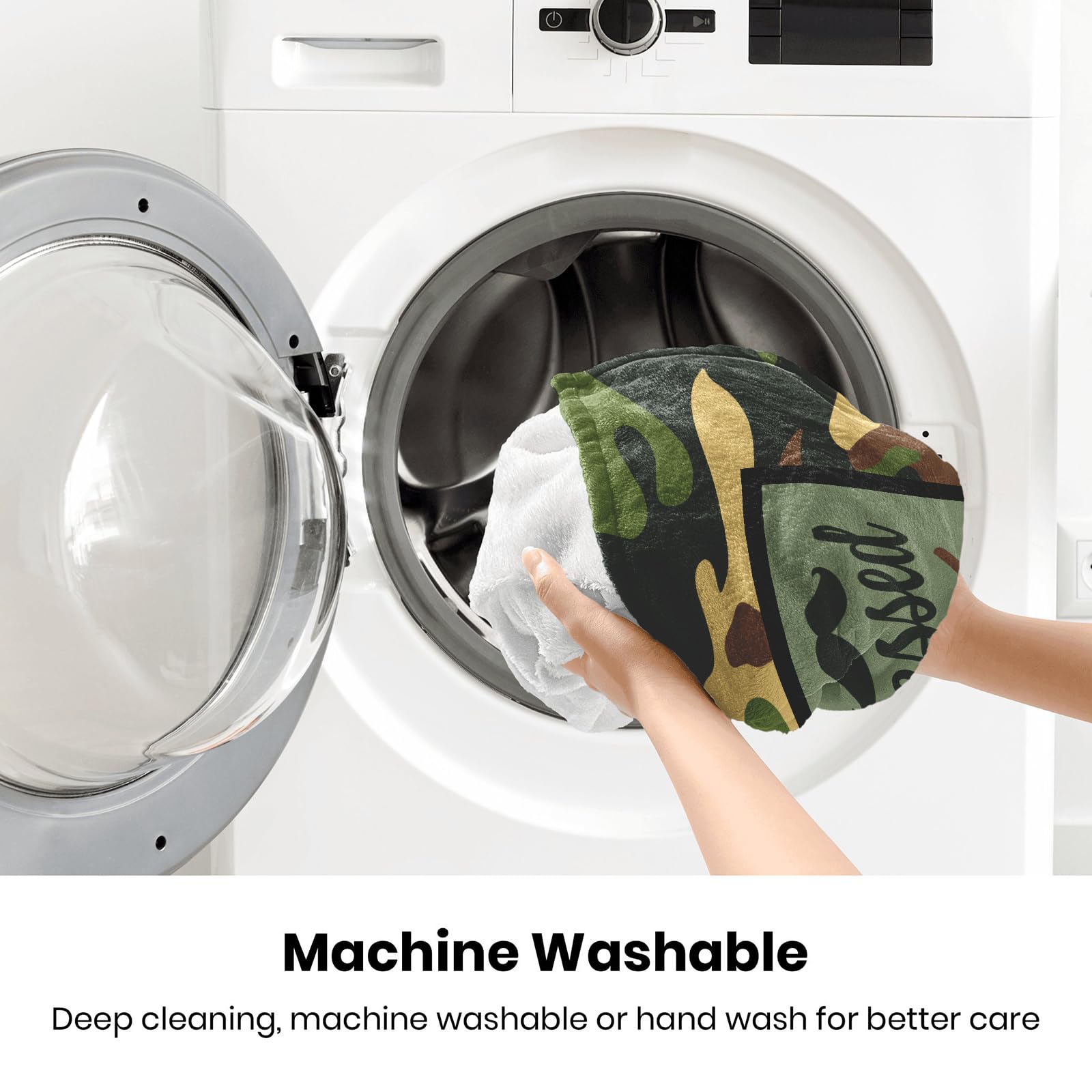 HCDER Grandpa Gifts from Grandkids, Gift for Grandpa Blanket 60"x 50", Grandpa Gifts from Granddaughter/Grandson, Grandpa Birthday Gifts, Best Grandpa Gift Ideas for Fathers Day Christmas Anniversary