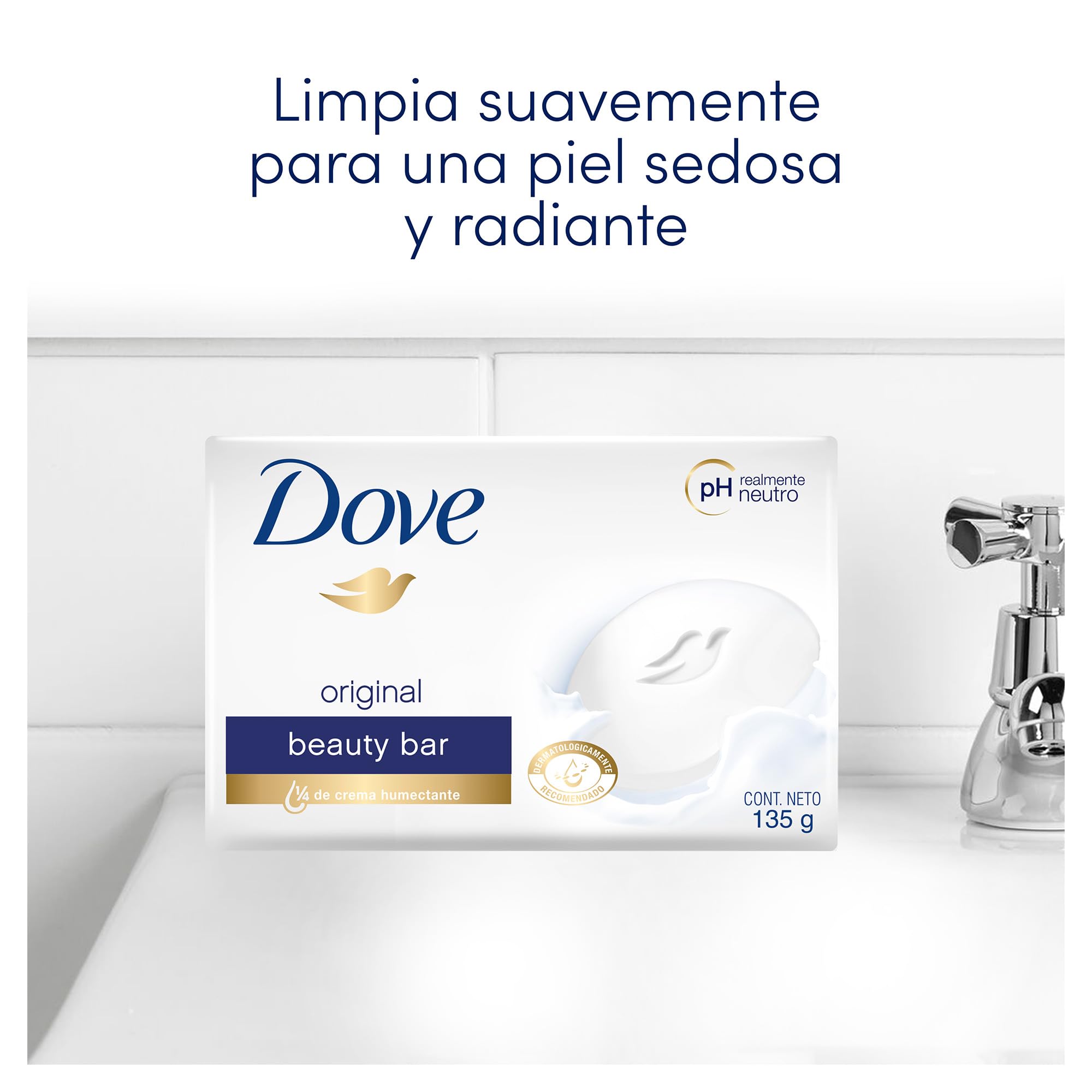 Dove Soap Original 4.75 Ounce / 135g, 4.75 Fl Ounce