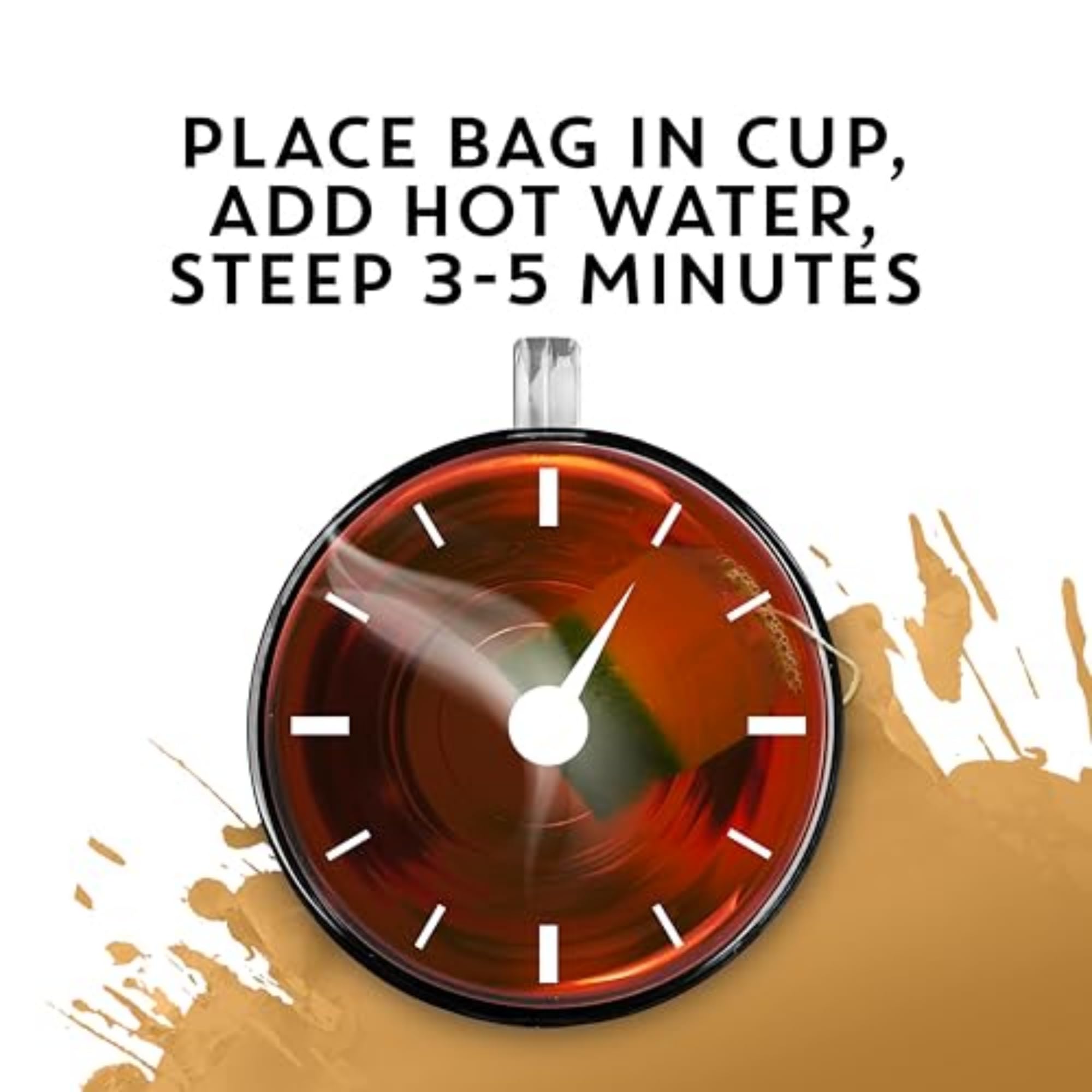 TAZO Tea Bags, Black Tea, Regenerative Organic Chai Tea, 16 Count (Pack of 6)