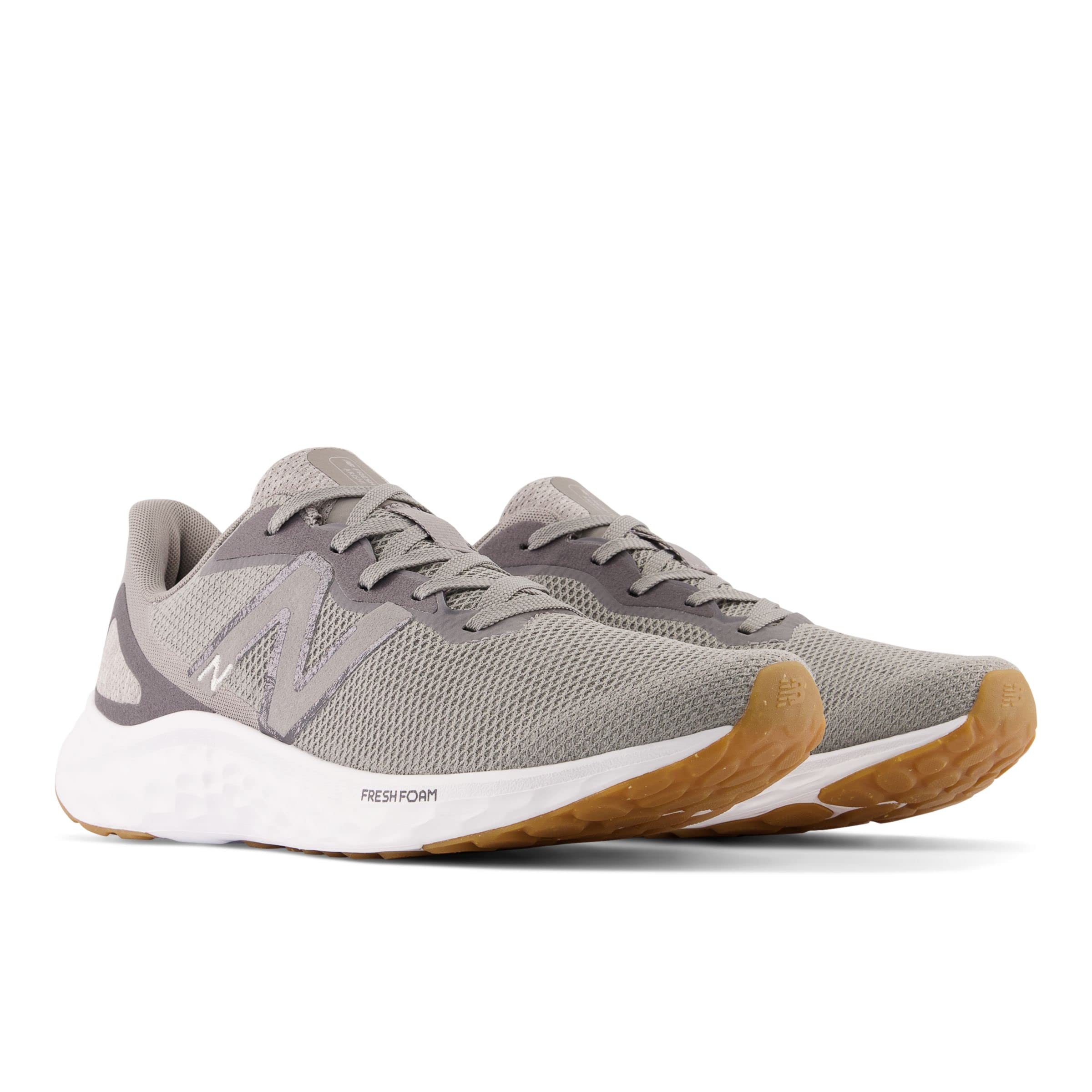 New Balance Men's Fresh Foam Arishi V4 Running Shoe, Marblehead/Castlerock/Silver Metallic, 7 X-Wide