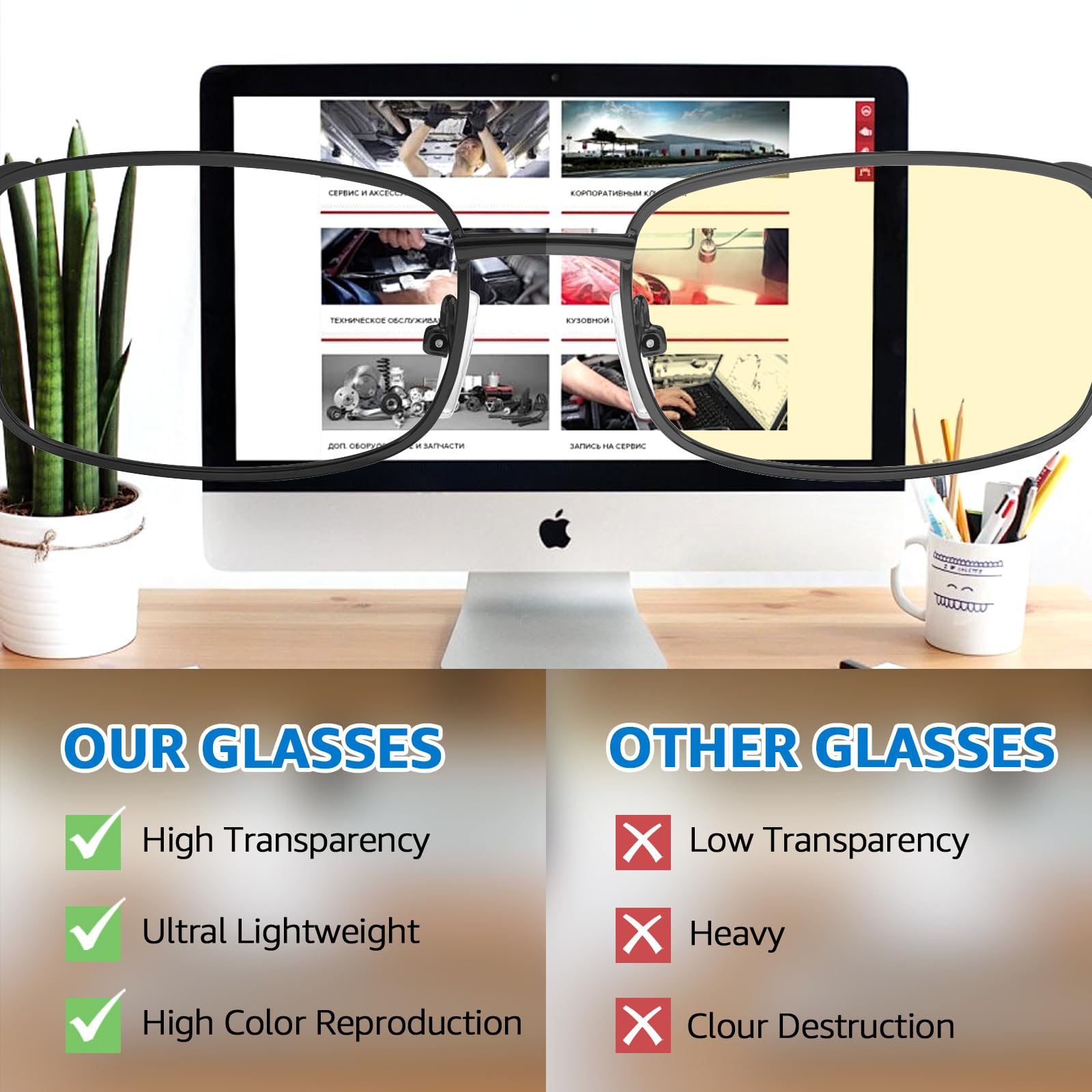 TJUTR Fashion Clear Glasses Non Prescription Fake Glasses for Women Blue Light Blocking Rectangle Metal Glasses Frame