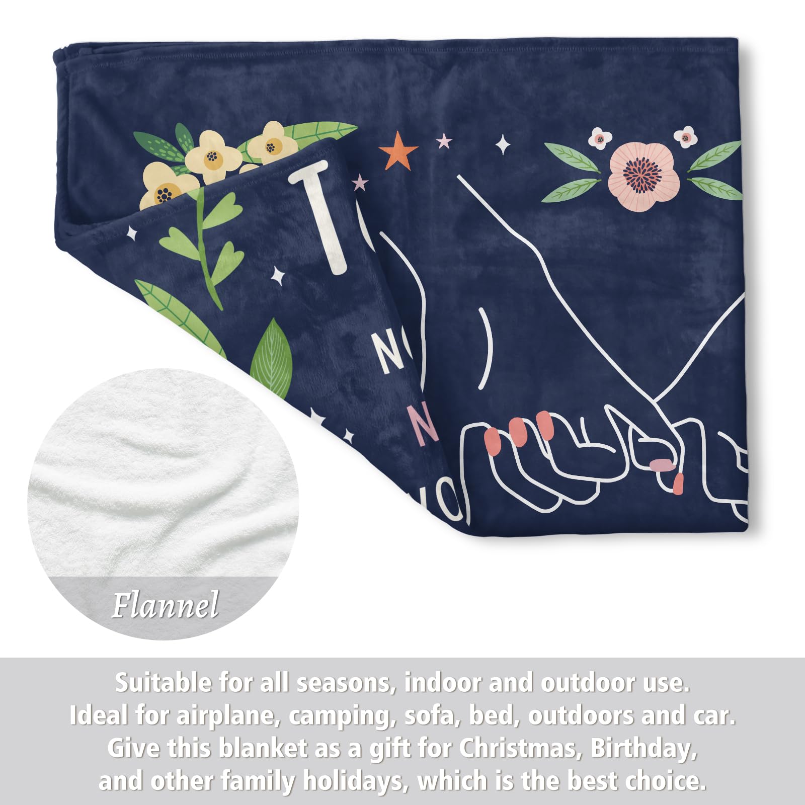 GiltGlimmer Friendship Gifts for Women Mothers Day, Best Friend Birthday Gifts for Women, Best Friend Blanket Gift, to My Bestie Throw Blanket for Christmas 60" x 50"