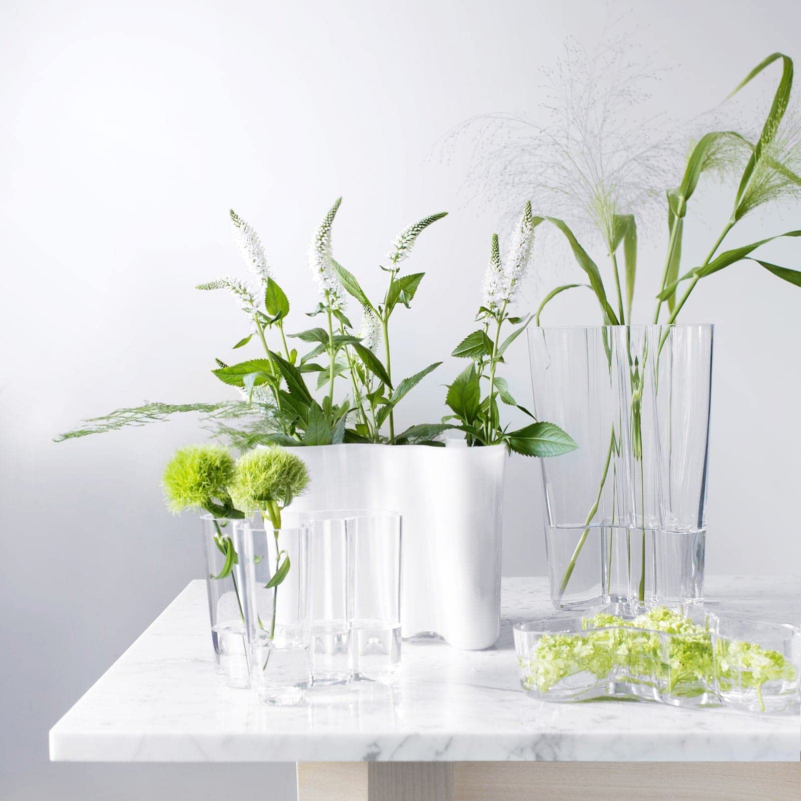 Iittala 1007154 Alva Alto Collection Base, 9.8 inches (251 mm), Clear