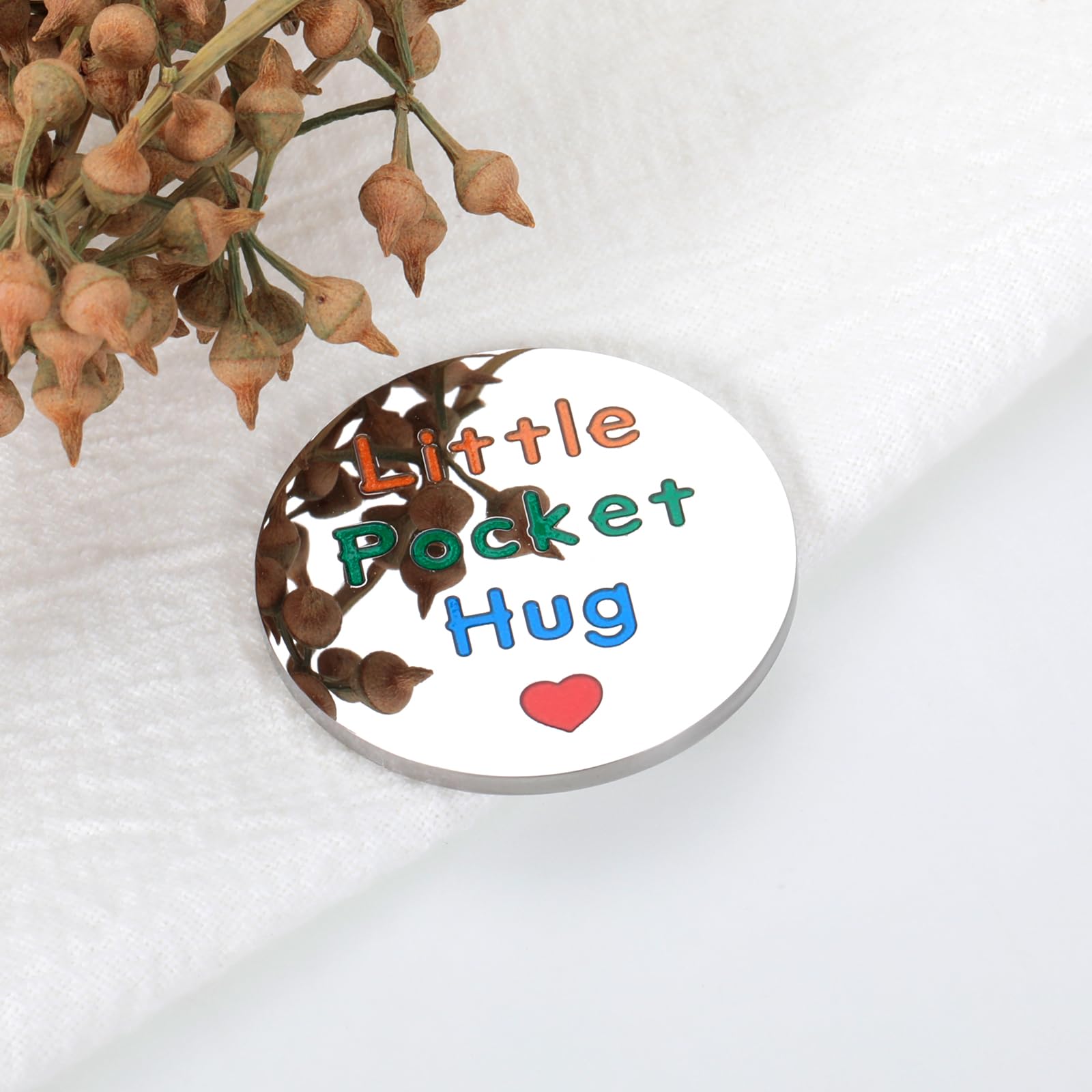 First Day Of School Gifts,Back to School Supplies for Students,Cute School Accessories for Son Daughter Back to School,Gifts for Freshman,Positive Pocket Hug Gifts,Birthday Gifts,Summer Gifts