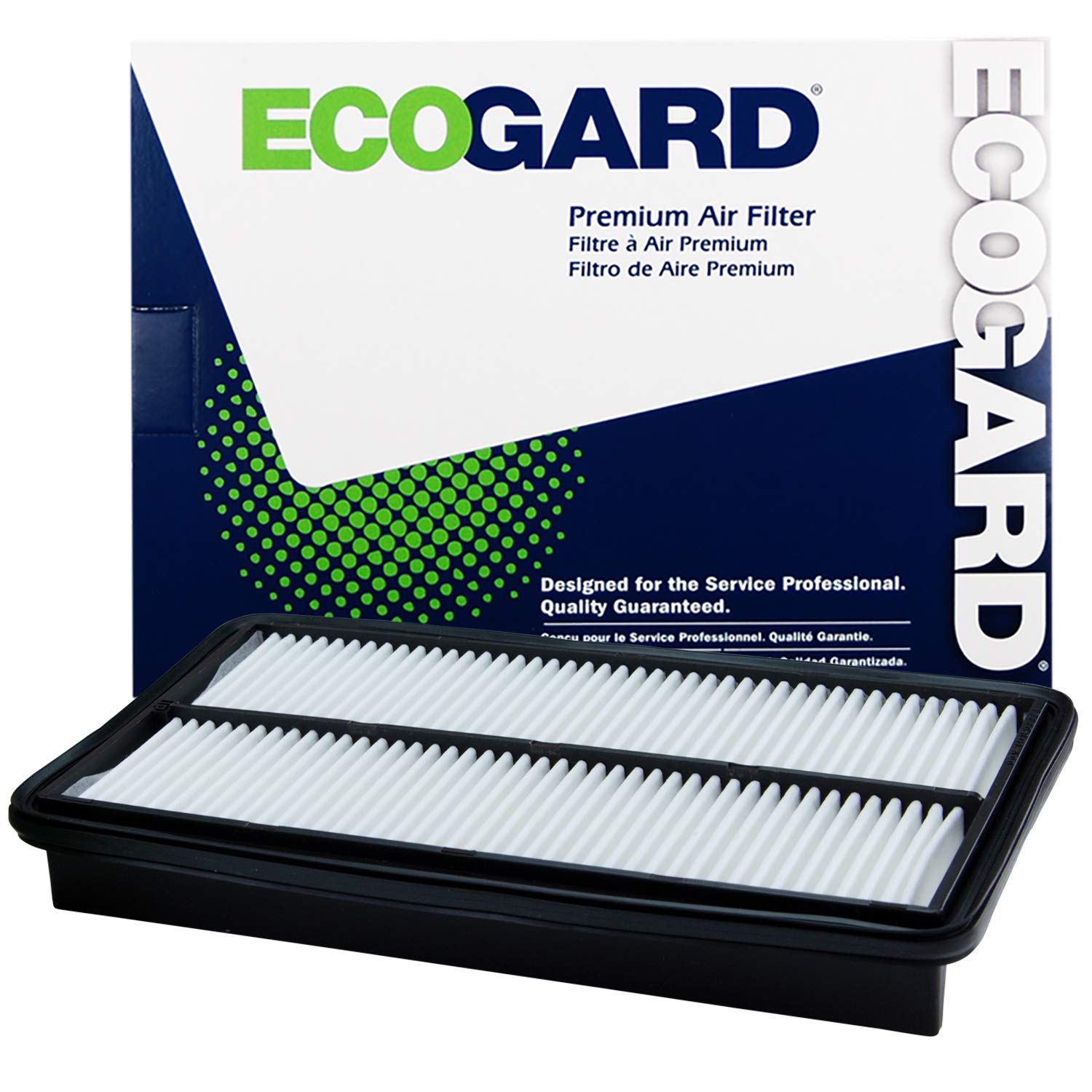 ECOGARD XA5651 Premium Engine Air Filter Fits Honda Odyssey 3.5L 2005-2010, Pilot 3.5L 2009-2015 | Acura MDX 3.7L 2007-2009