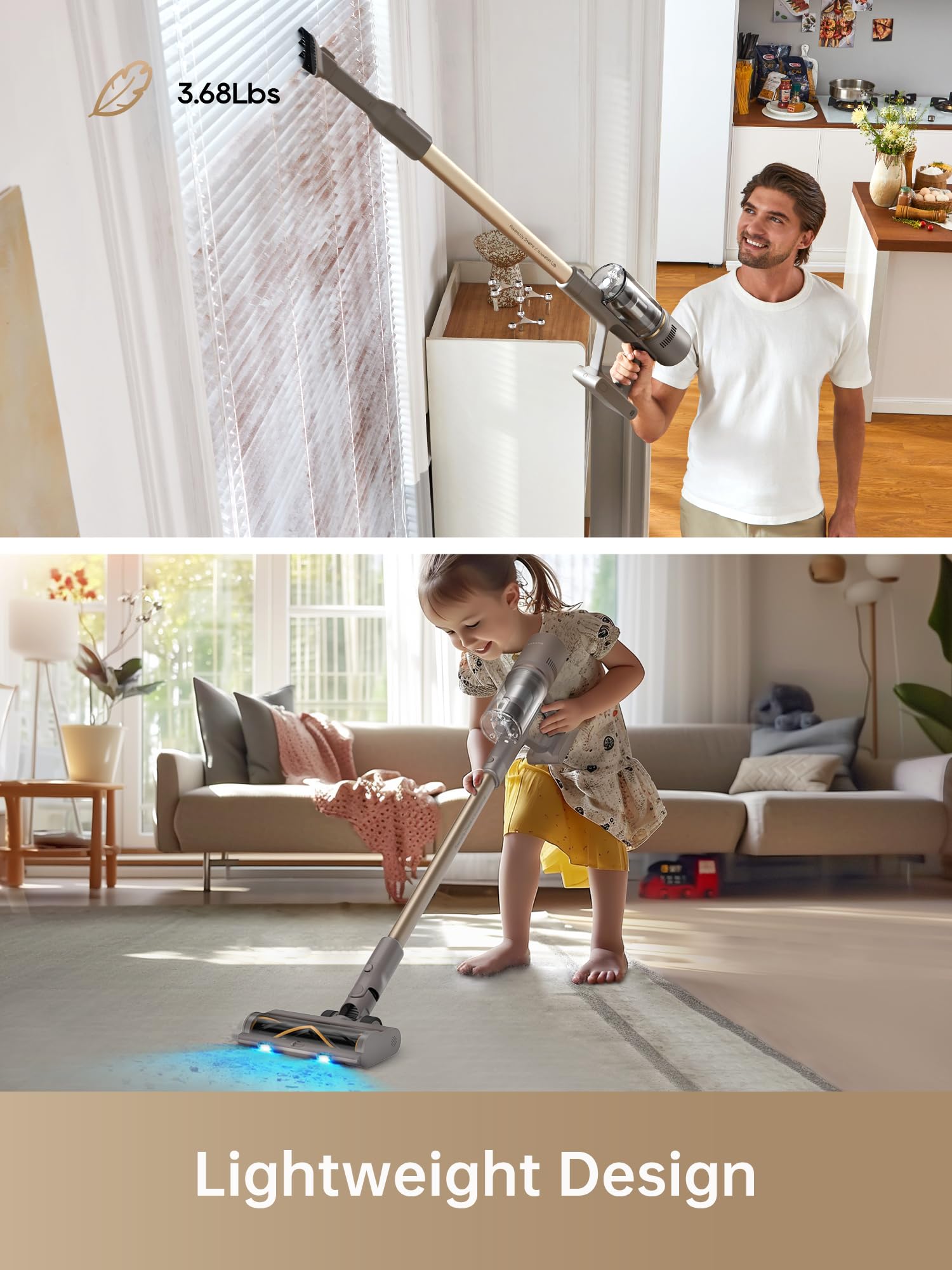 dreame Z10 Station Cordless Vacuum Cleaner with 2.5L Auto Dust Base, Smart Stick Vacuum Cleaner, Powerful Floor Cleaning for Carpet, Hardwood, Tile & Pet Hair, Lightweight