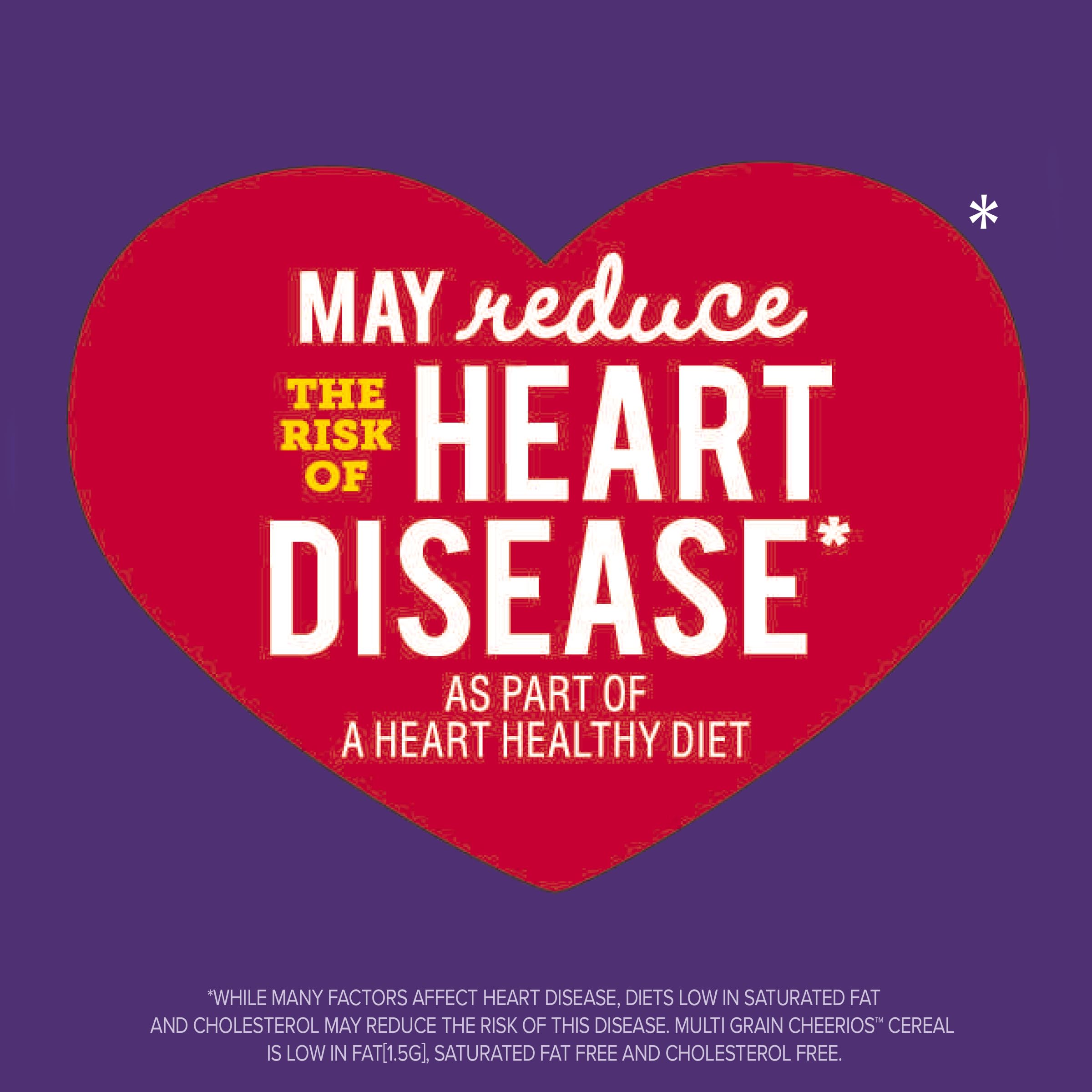 Multigrain Cheerios Cereal Single Serve Bowl, Heart Healthy Breakfast Cereal, Gluten Free Cereal with Whole Grain Oats, 1 Oz, 96 Count