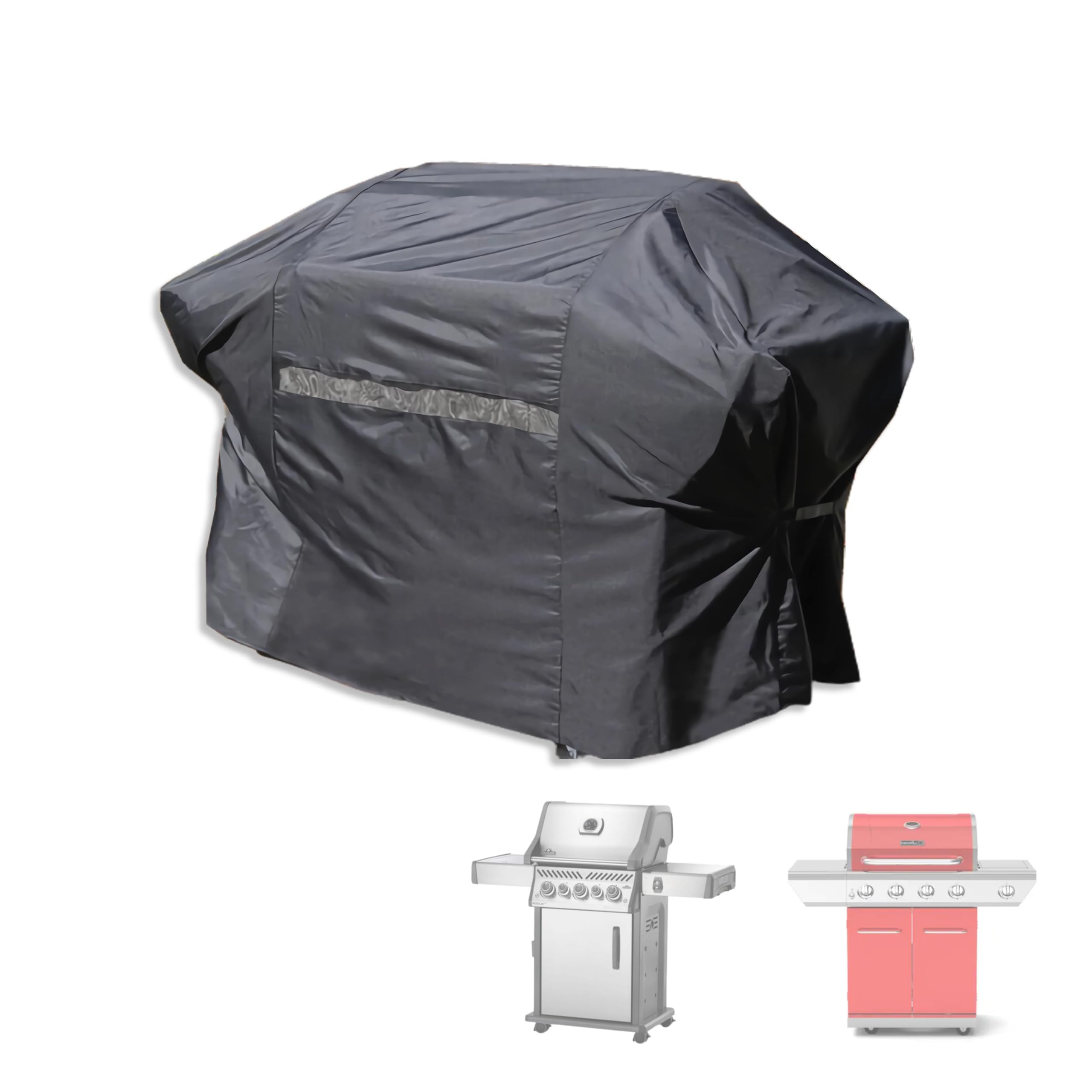 Premium Gas Grill Cover Replacement for Napoleon Rogue 425 Series Grill,Also for Char-Broil Performance Series 5 Burner Gas Grill/Weber Spirit and Spirit II 3 Burner Gas Grills Cover
