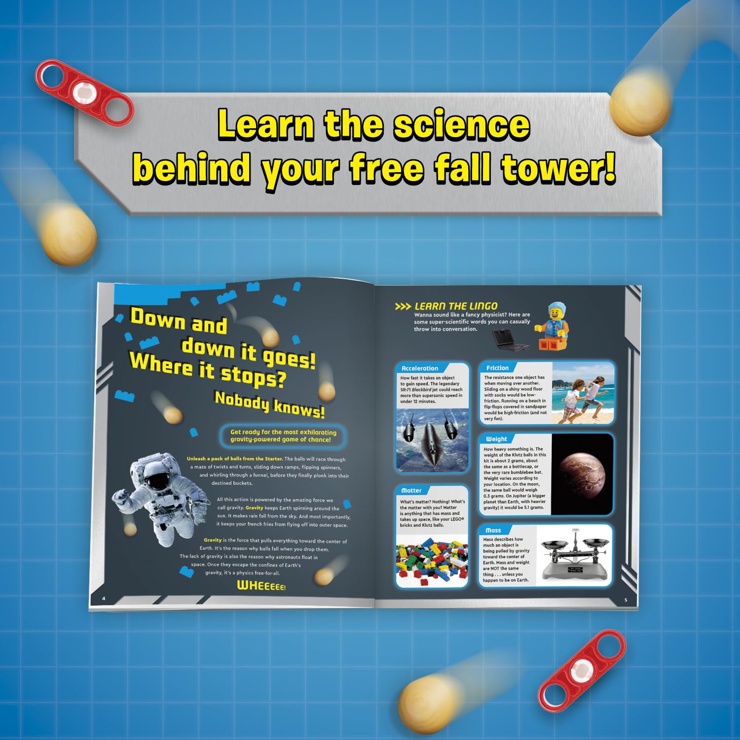 KLUTZ Lego Gravity Drop Activity Kit
