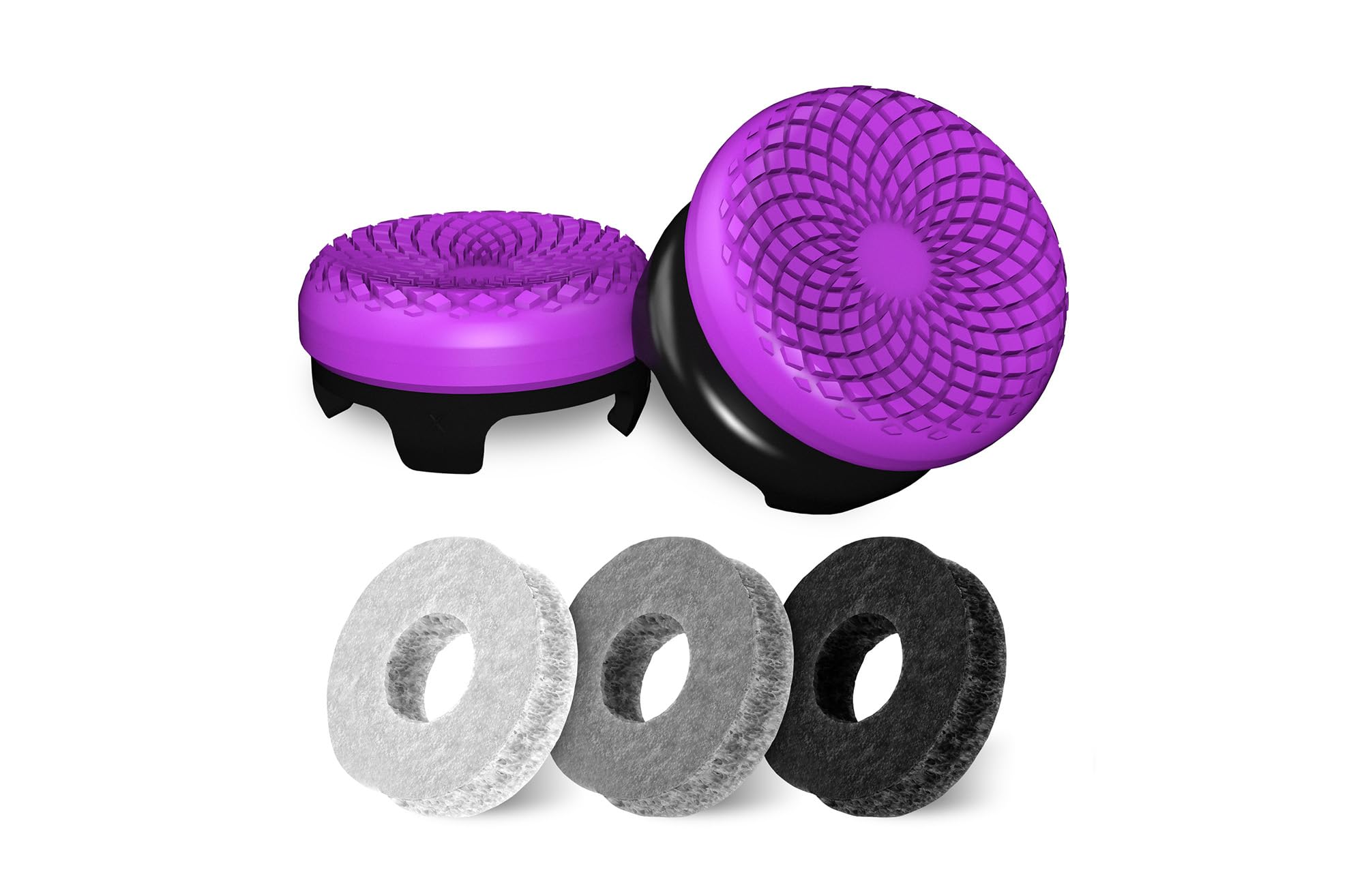 KontrolFreek Aim Boost Kit for Xbox One and Xbox Series X Controller | Includes Performance Thumbsticks and Precision Rings | Frenzy Edition