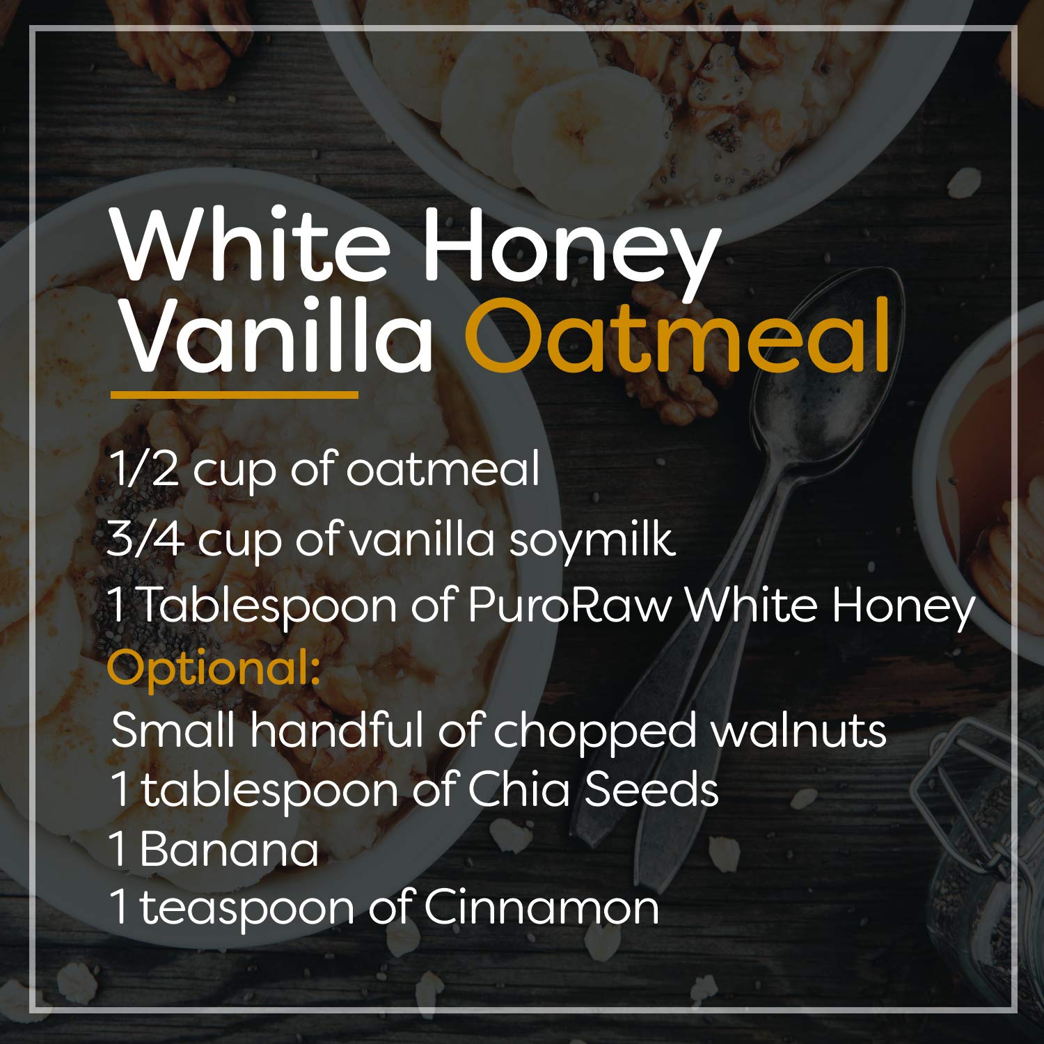 Raw Honey, 2.2 lb. White Honey, Raw Unfiltered Honey, Pure Honey, Natural Honey Raw Unfiltered, White Raw Honey from the Canadian Prairies. Kosher. 2.2 pounds. By PuroRaw.