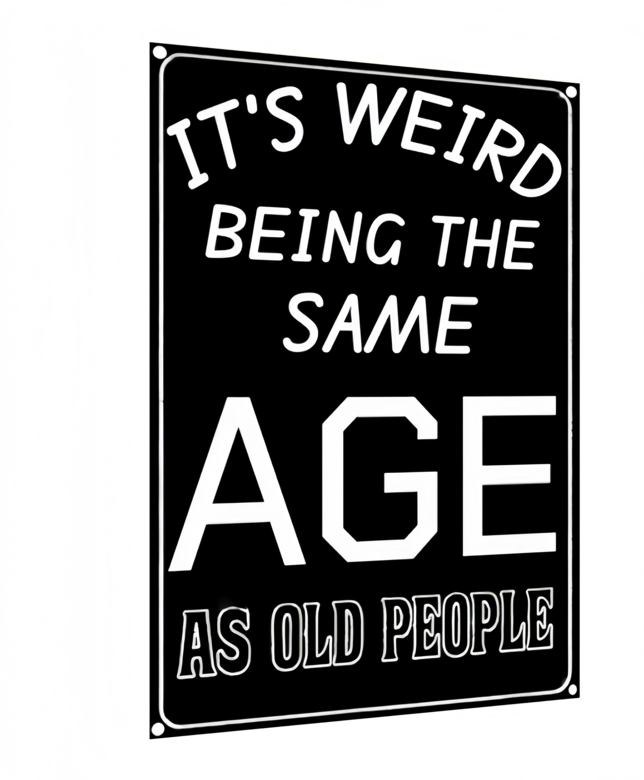 Carastora Vintage Humor Wall Sign – Metal Tin Plaque for Man Cave, Pub, Bar or Bedroom Decor, Sarcastic Gift for Dad, Brother, Colleague, 8x12 Inches