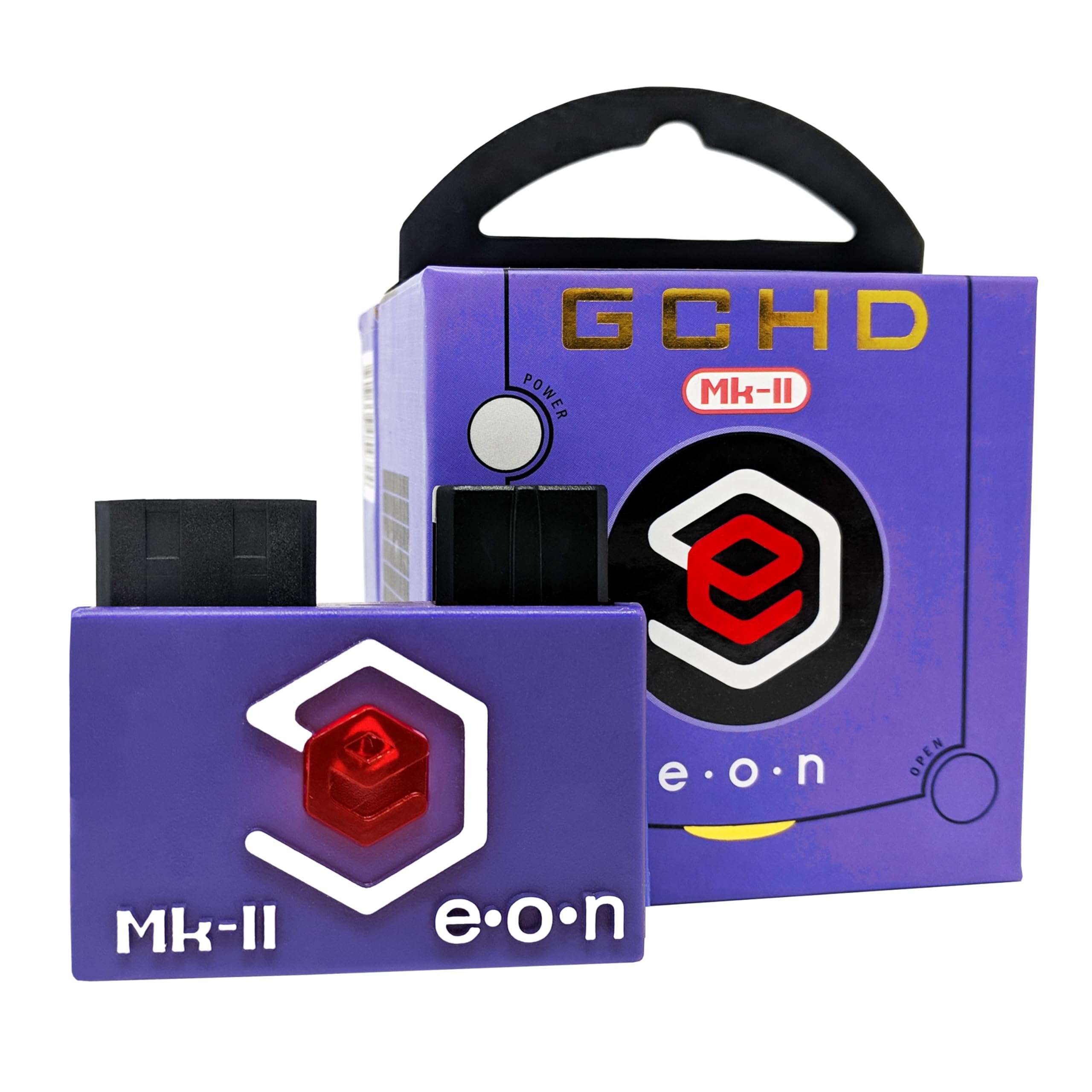 GCHD Mk-II | Gamecube HD Adapter for Nintendo Gamecube – HDMI Converter, Digital Audio, Plug & Play, Zero Lag, Video Enhancer (Indigo)