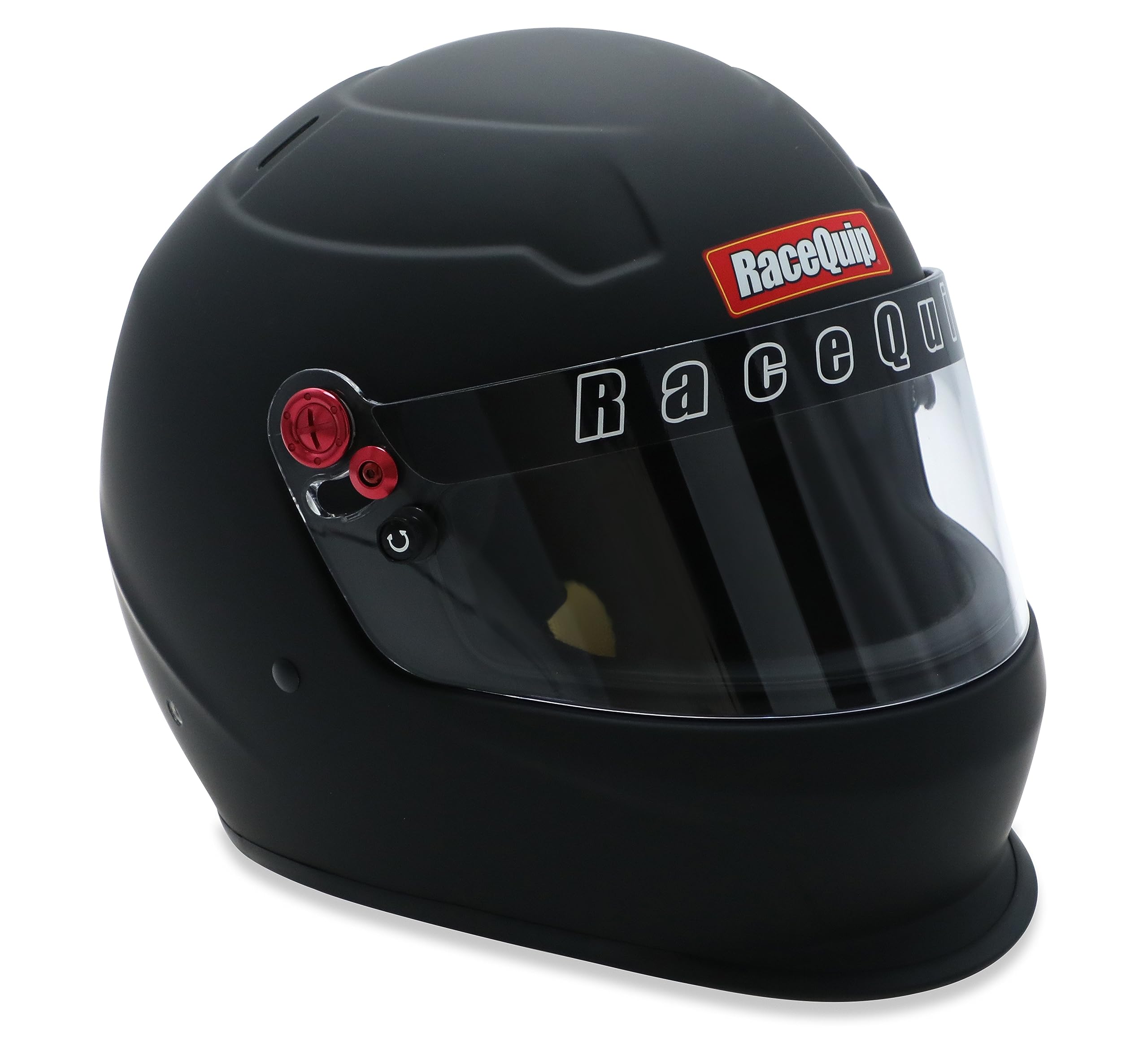 RACEQUIP Full Face Helmet PRO20 Series Snell SA2020 Rated Flat Black Large 276995