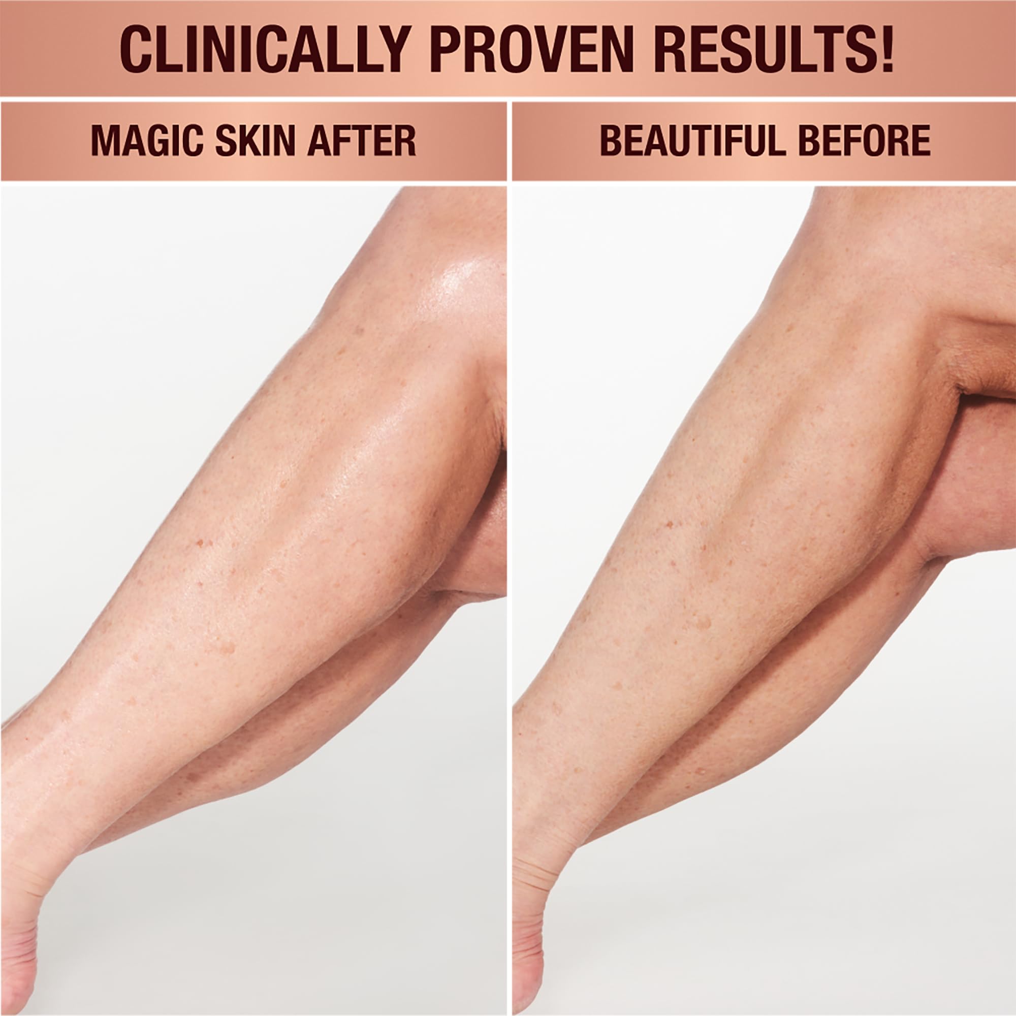 Charlotte Tilbury Magic Body Cream - Skin Tightening Cream for Body Enriched with Caffeine, Hyaluronic Acid & Shea Butter - Nourishes, Smooths & Hydrates Skin (50ml)